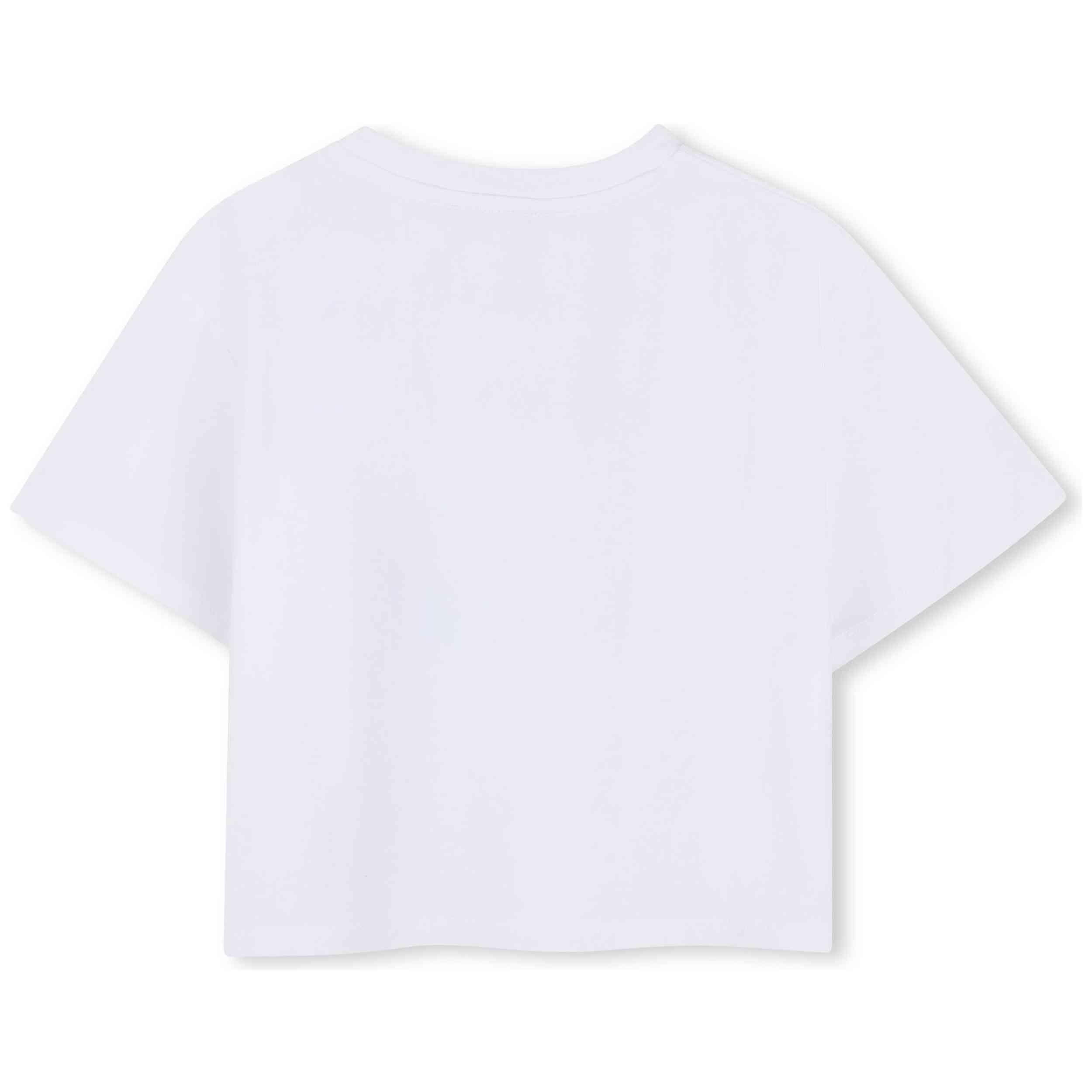 Kurzarmshirt Dkny Modell D62621-N48 für mädchen 3/4