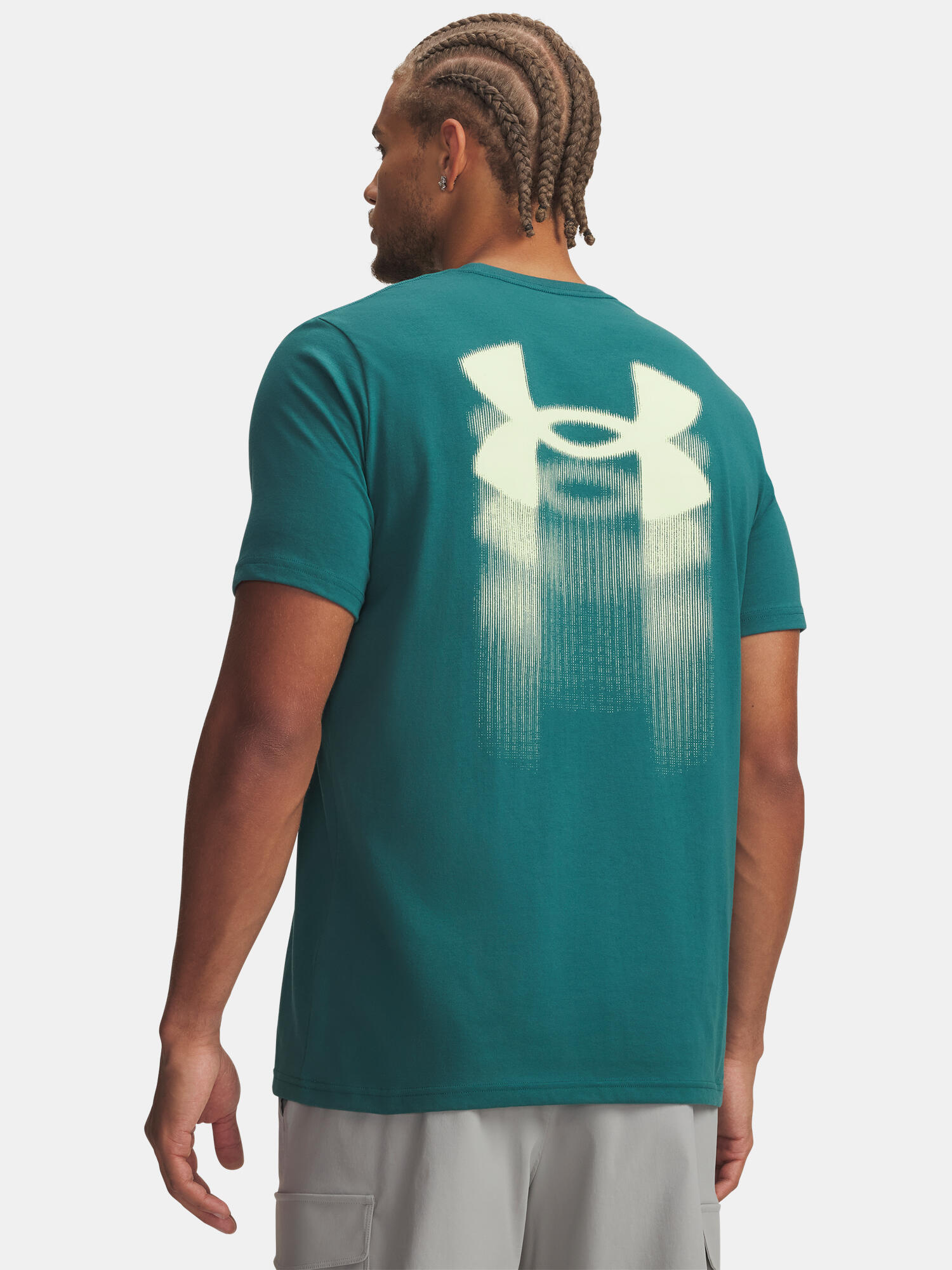 T-shirt met korte mouwen Under armour model UA M BLUR LOGO SS voor mannen 2/5