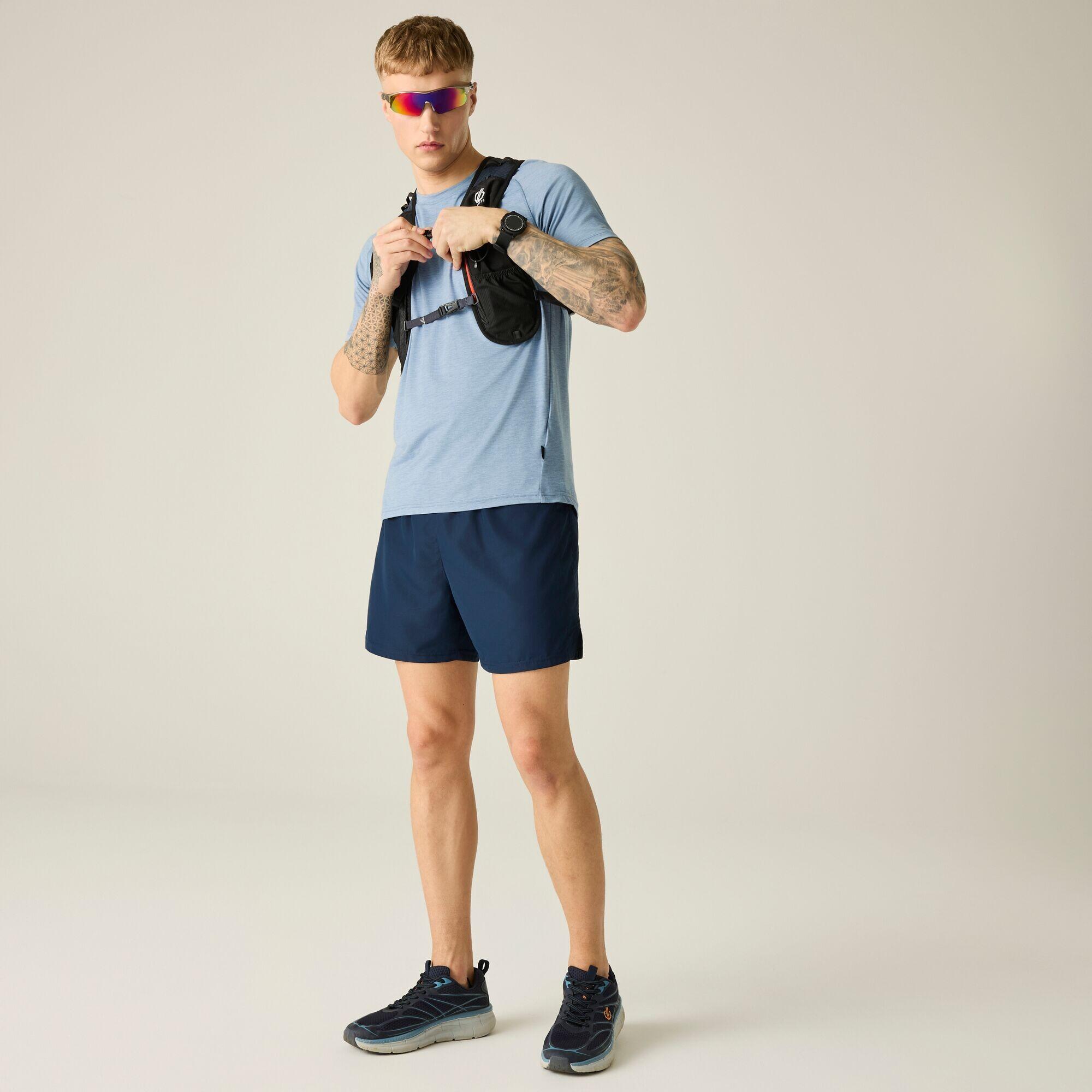 Tee Shirt Respirant Homme Dare 2B "Persist Tee" 2XL Bleu 5/7