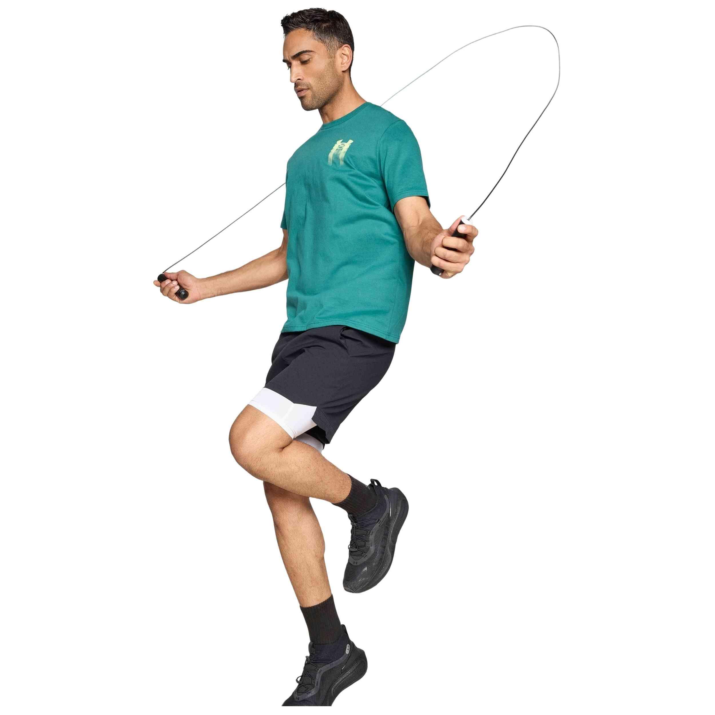 T-shirt met korte mouwen Under armour model UA M BLUR LOGO SS voor mannen 4/5