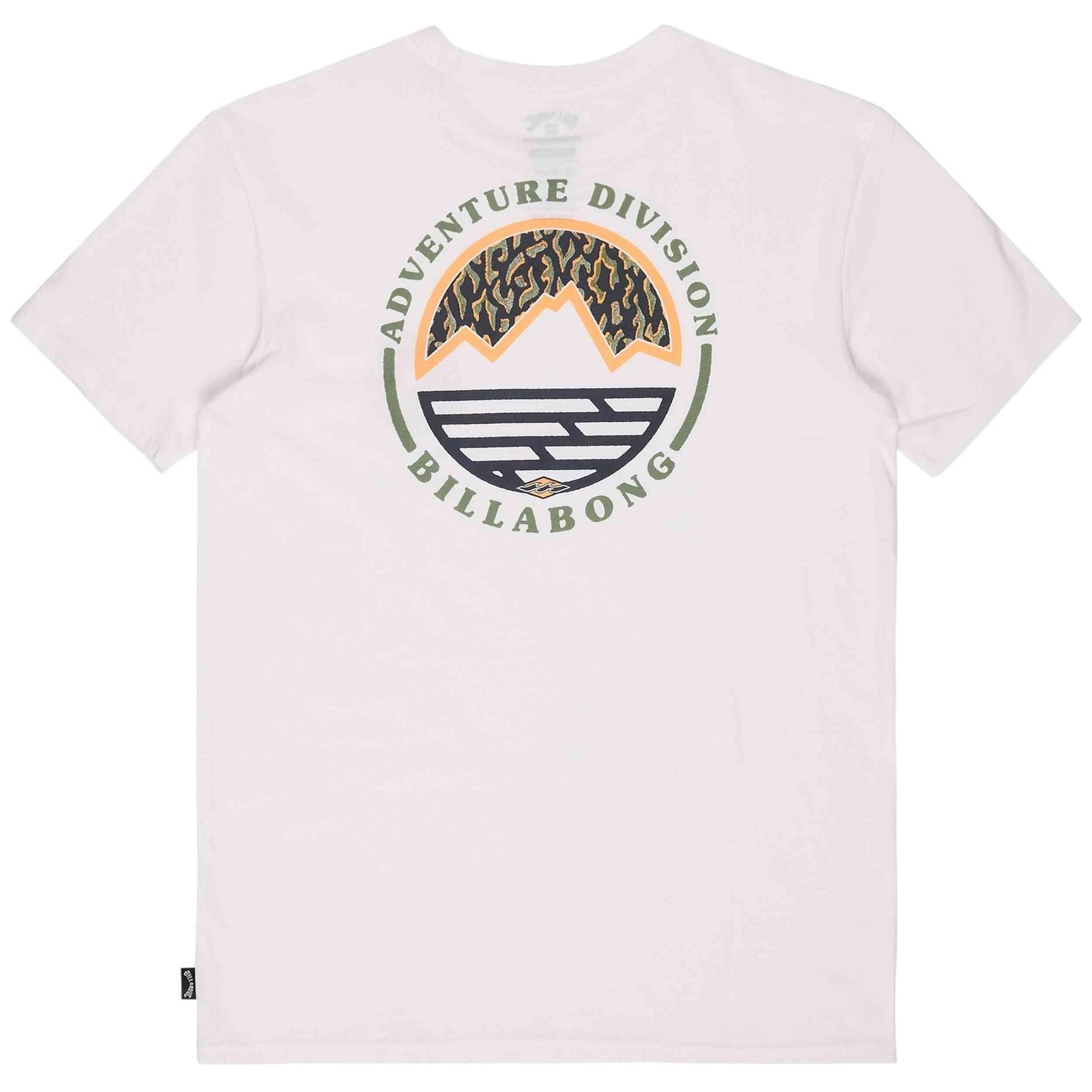 T-shirt Billabong modelo ROCKIES SS (WHT) para crianças unissex 2/2