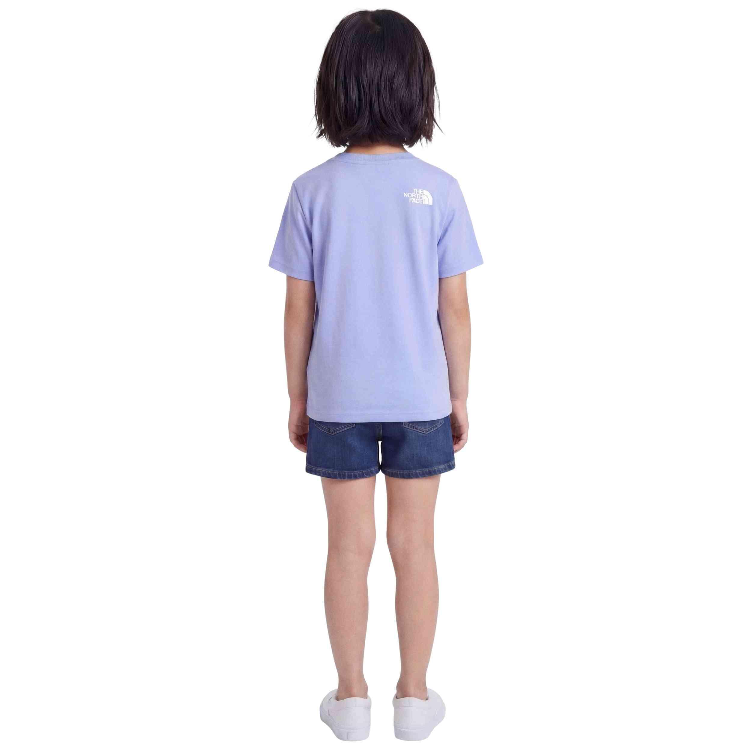 T-shirt met korte mouwen The north face model 077-53317895913811 voor meisjes 2/5