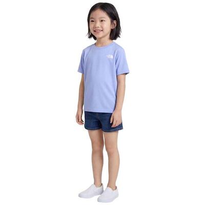 T-shirt met korte mouwen the north face model 077-53317895913811 voor meisjes
