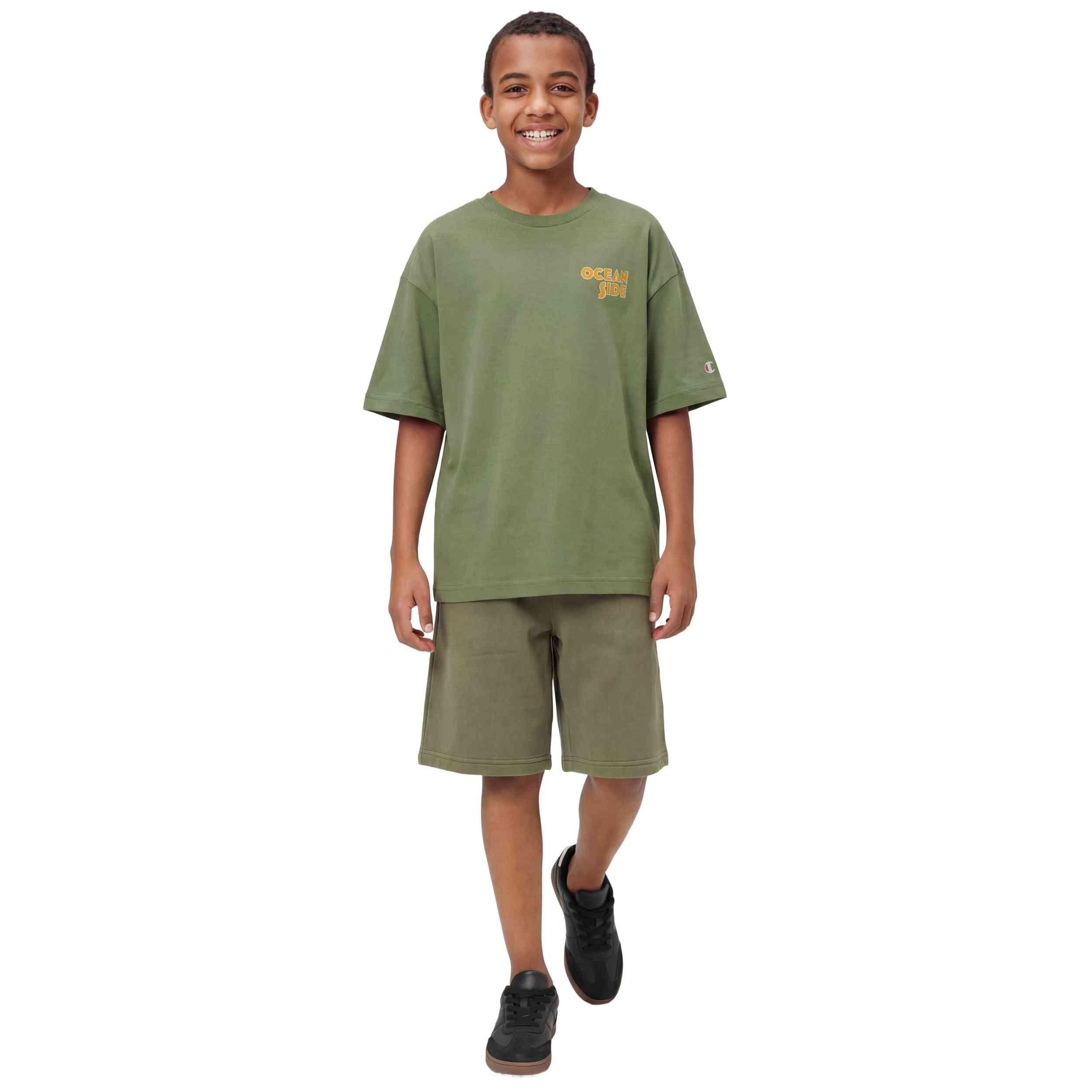 T-shirt Champion modelo 307512-GS156 para crianças unissex 2/4