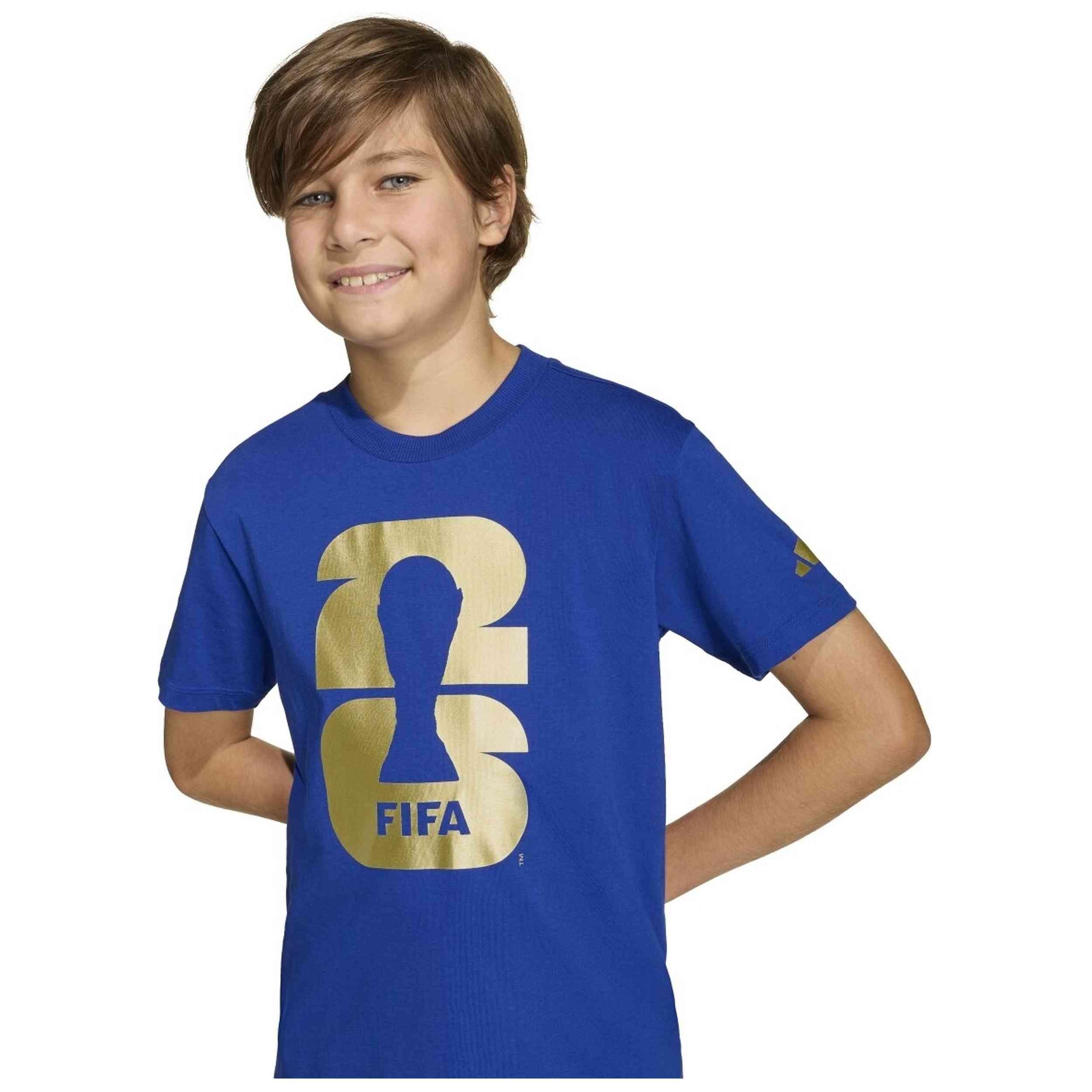 T-shirt Adidas modèle OE TEE Y pour unisexe enfants 4/5