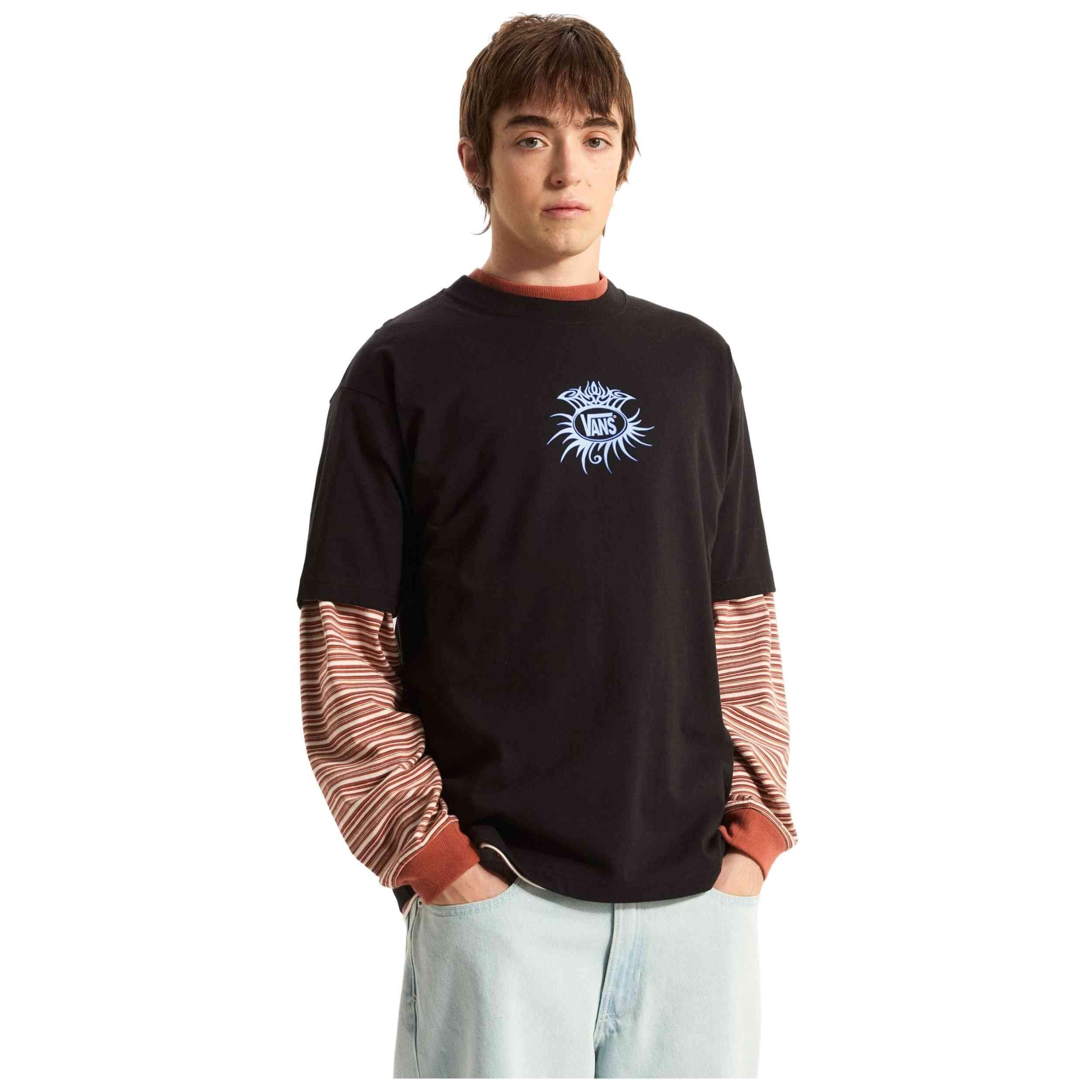 T-shirt Vans modèle VN000TQSBLK1 pour homme 4/5