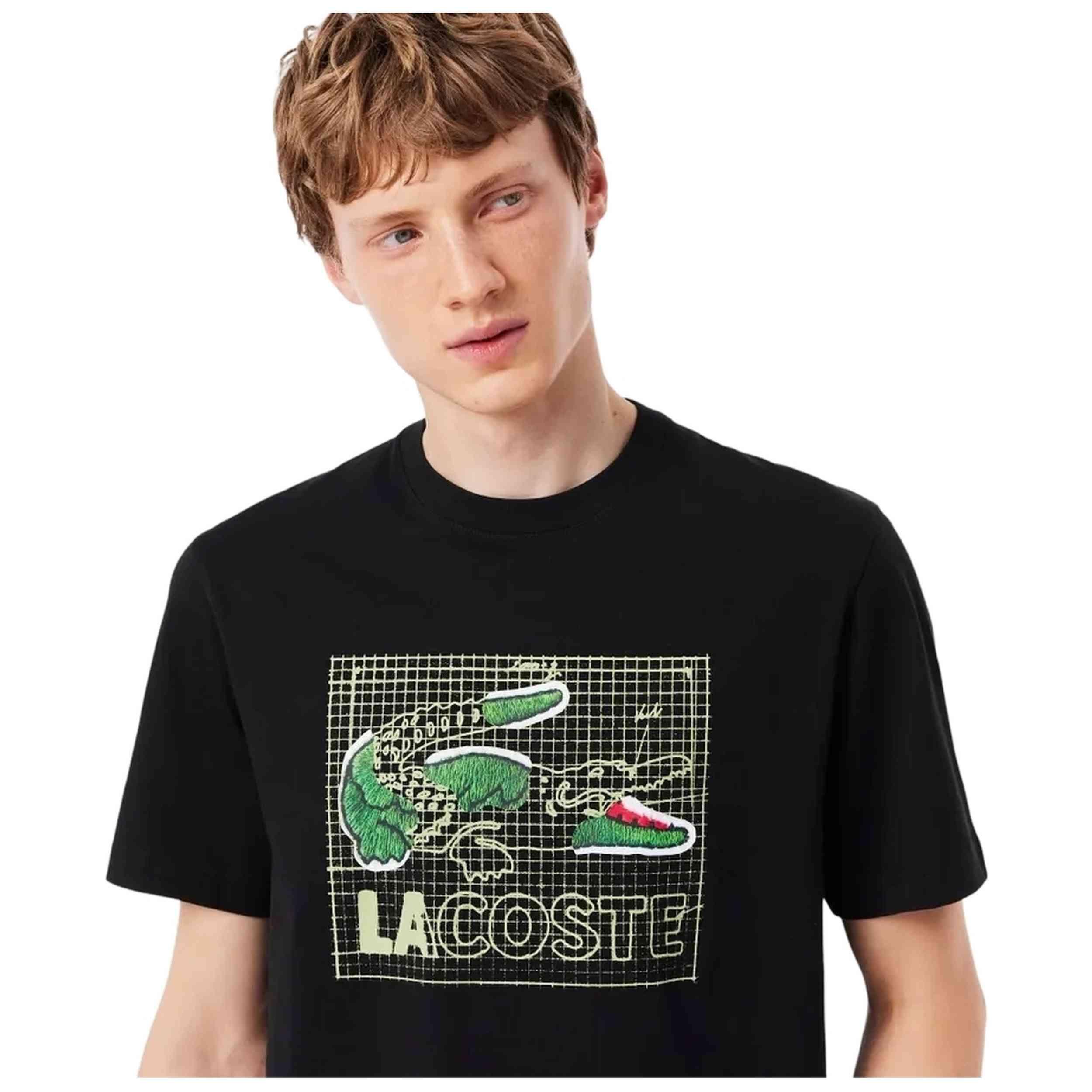 T-shirt met korte mouwen Lacoste model TH1446-031 voor mannen 5/5