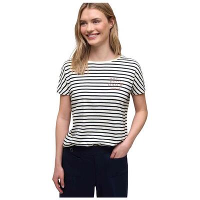 T-shirt met korte mouwen street one model 324805 striped shirt w. c voor vrouwen
