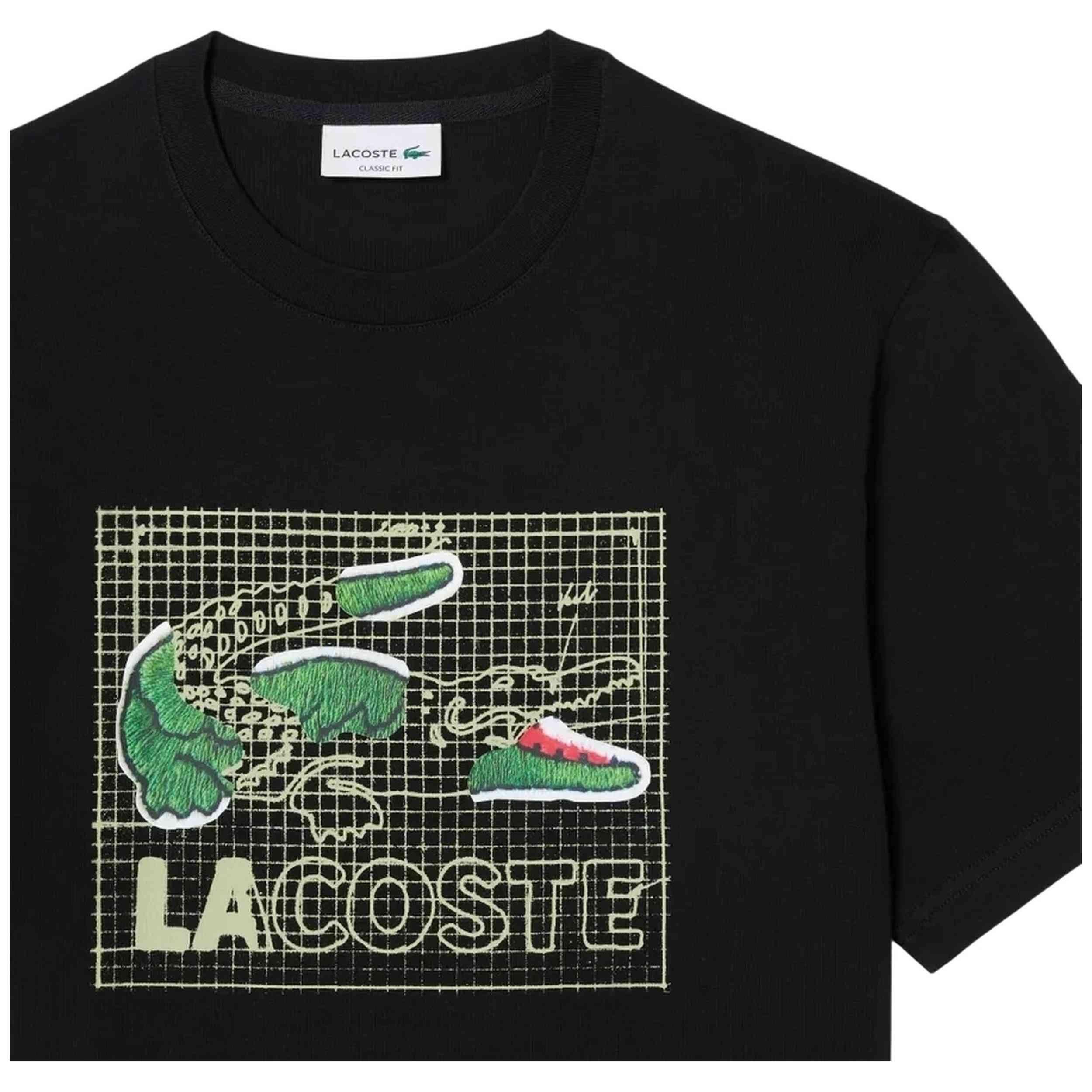 T-shirt met korte mouwen Lacoste model TH1446-031 voor mannen 4/5