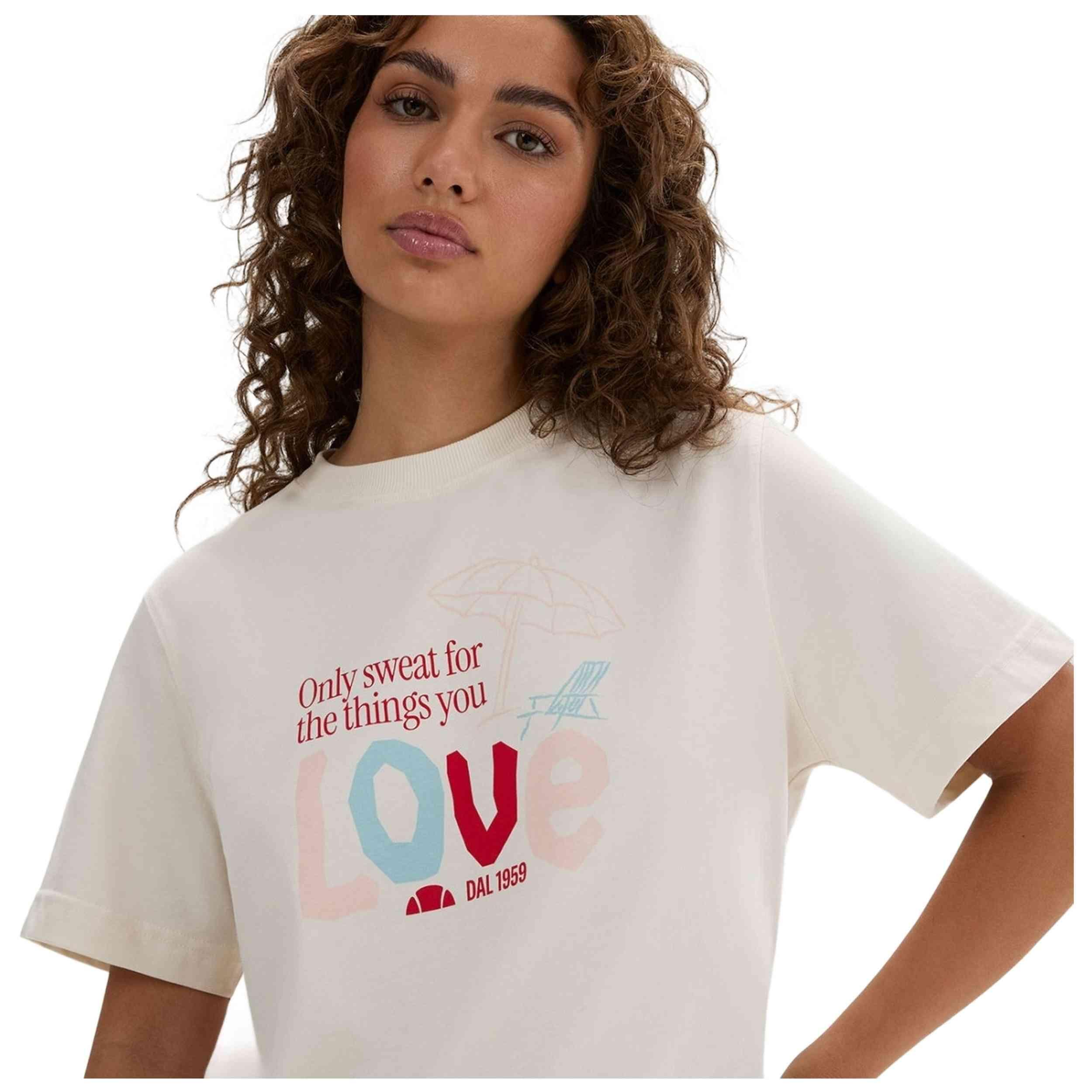 T-shirt met korte mouwen Ellesse model Rendere Tee voor unisex 5/5