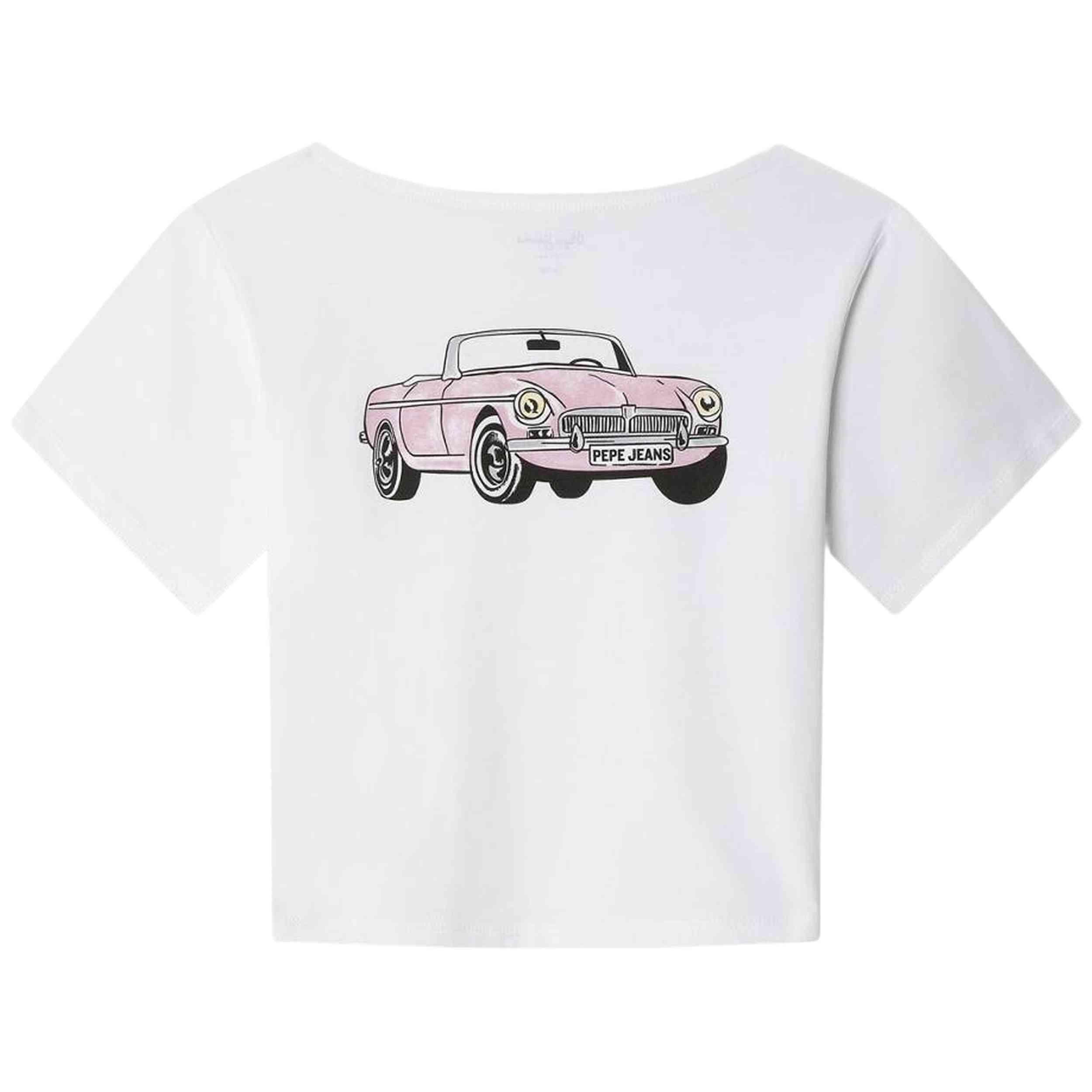 T-shirt met korte mouwen Pepe jeans model PG5000042-800 voor meisjes 2/4