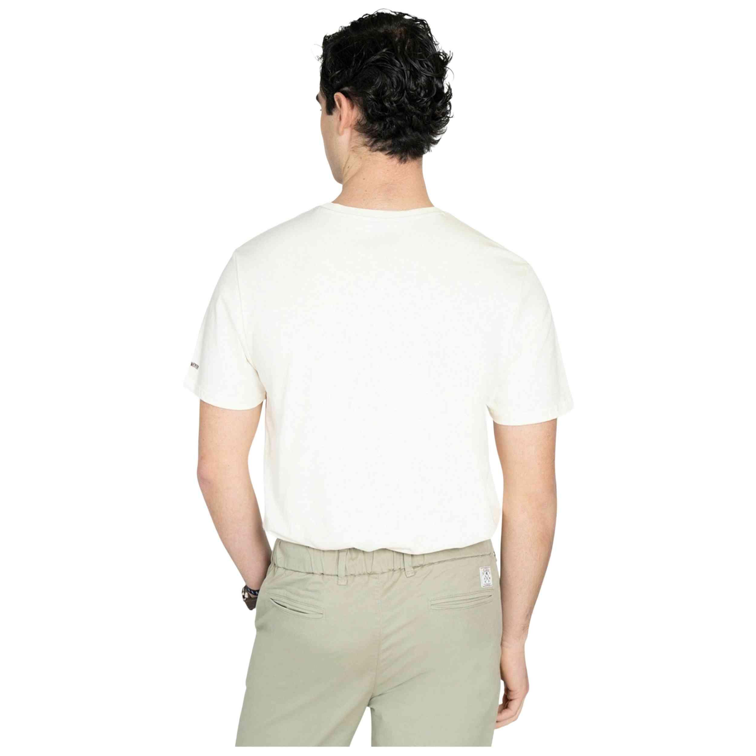 Maglia a maniche corte Harper & neyer modello Stitching Logo per uomini 3/5