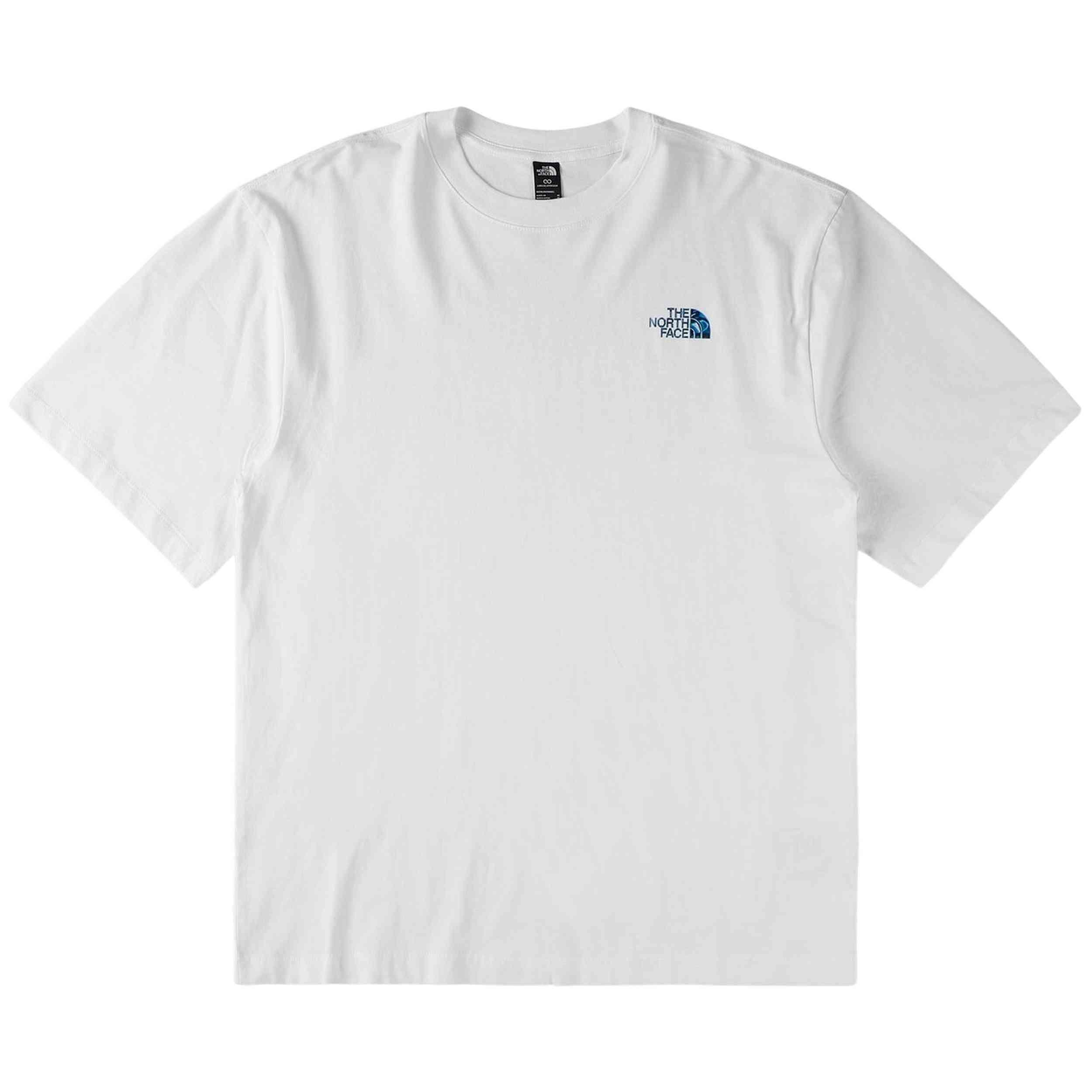T-shirt The north face modèle Liquid Box NSE pour homme 2/4