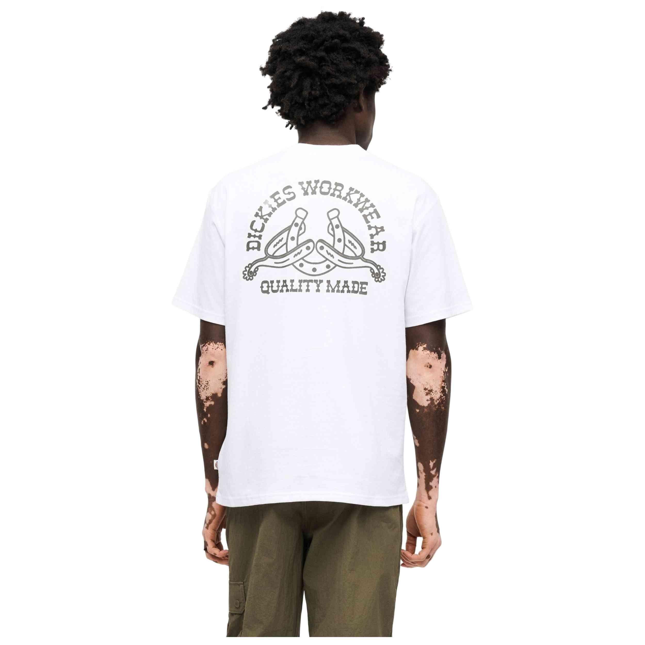T-shirt Dickies modèle DK0A88870WH1 pour homme 4/4