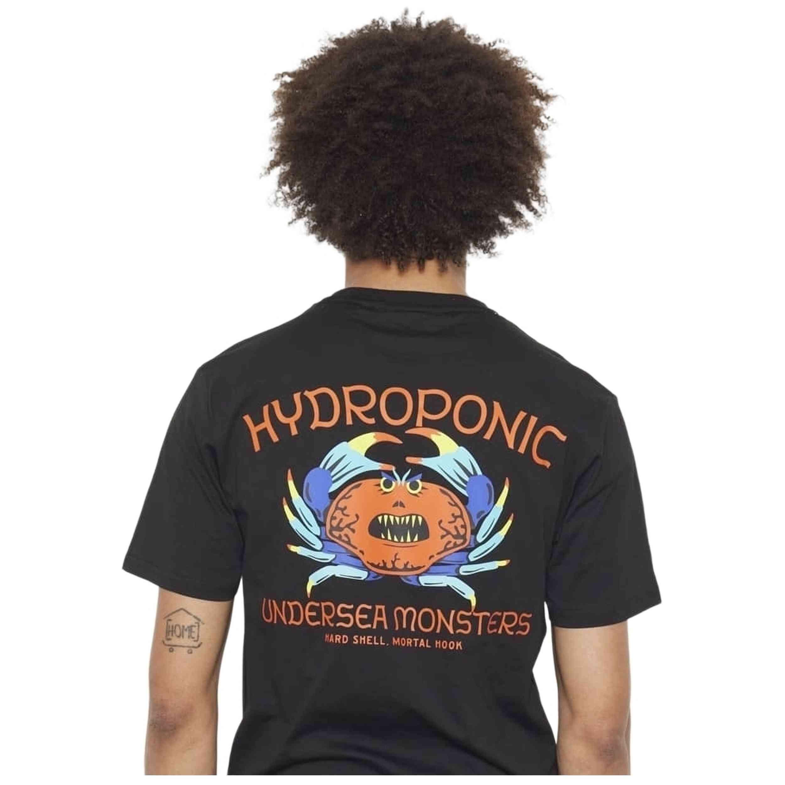 T-shirt met korte mouwen Hydroponic model 24502-02-BLK voor mannen 2/3