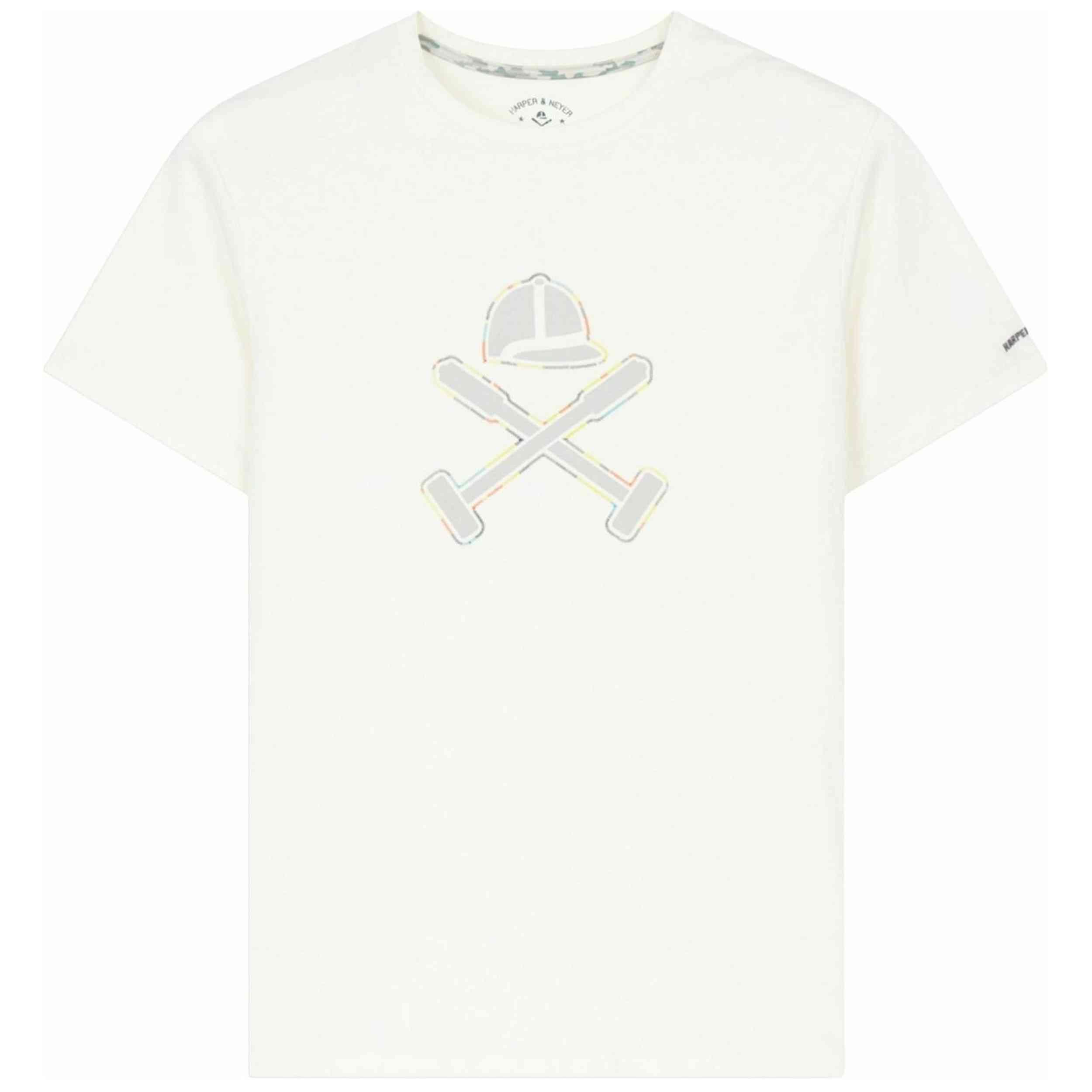 Maglia a maniche corte Harper & neyer modello Stitching Logo per uomini 5/5