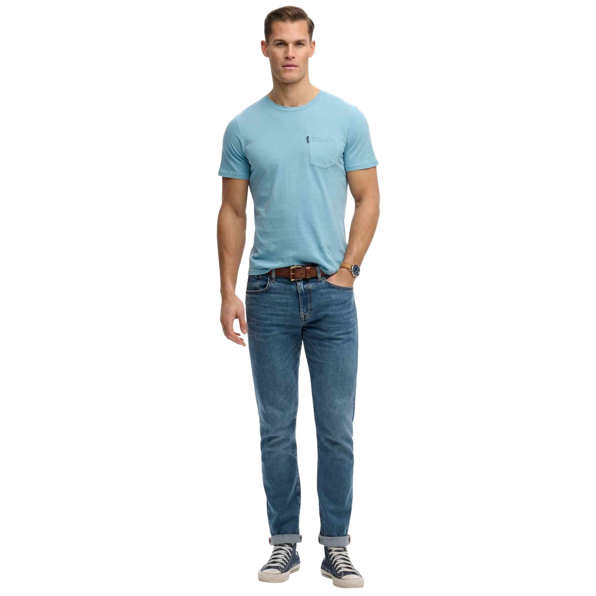 Maglia a maniche corte Superdry modello M1012206A-WTY per uomini 2/5