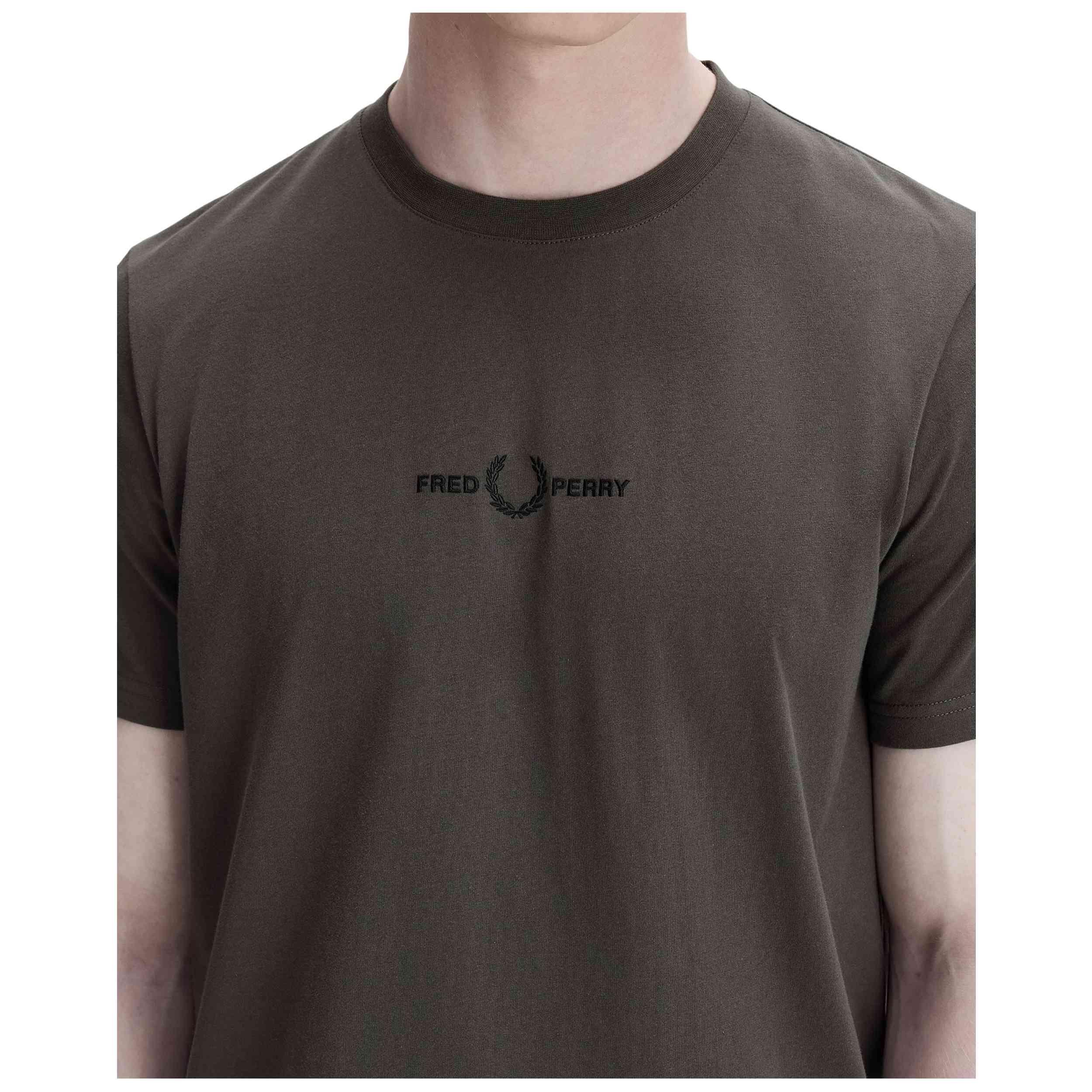 T-shirt met korte mouwen Fred perry model 124-15699798294872 voor mannen 5/5