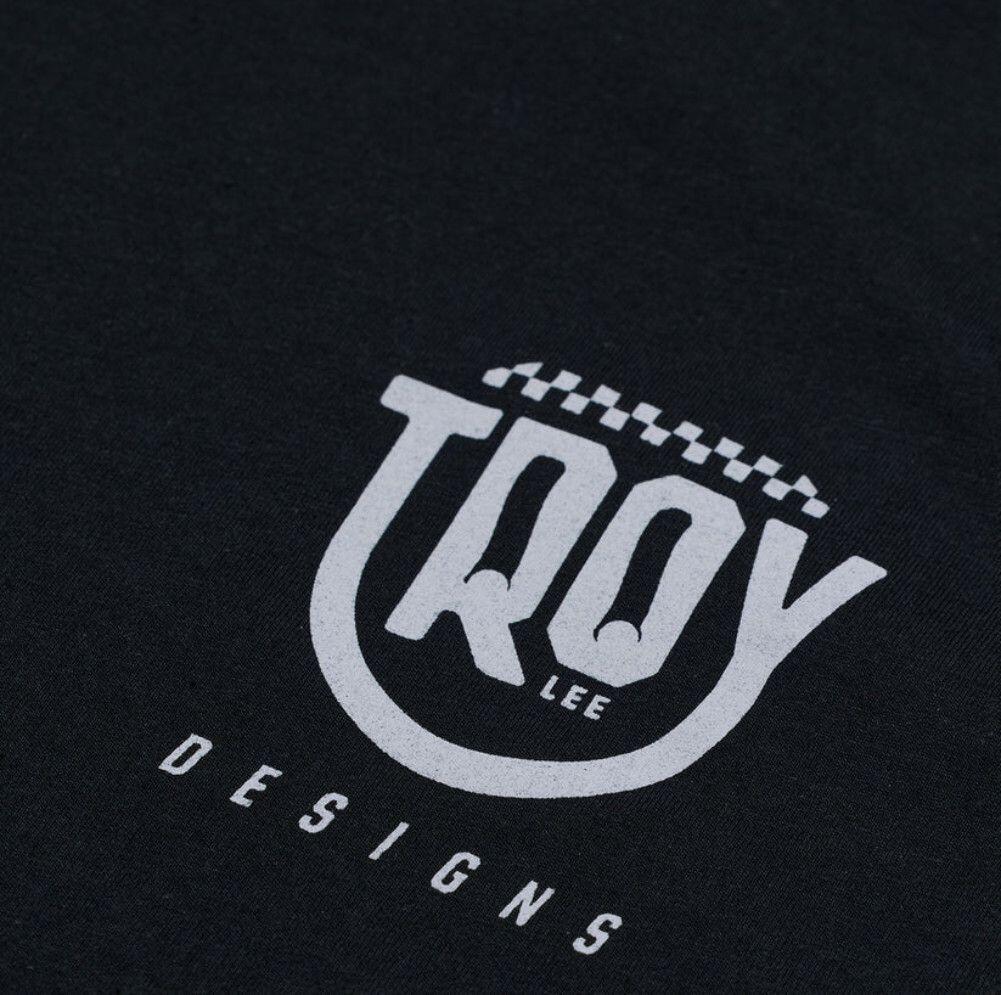 T-Shirt Manches Courtes Troy Lee Designs Smiley Noir 3/6