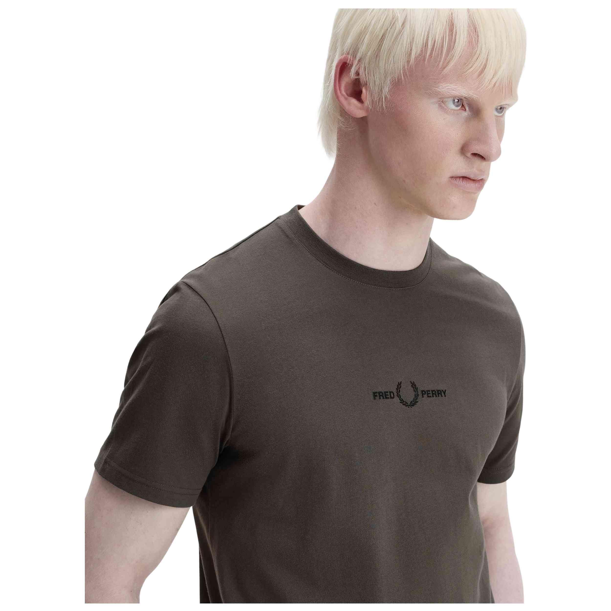 T-shirt met korte mouwen Fred perry model 124-15699798294872 voor mannen 4/5