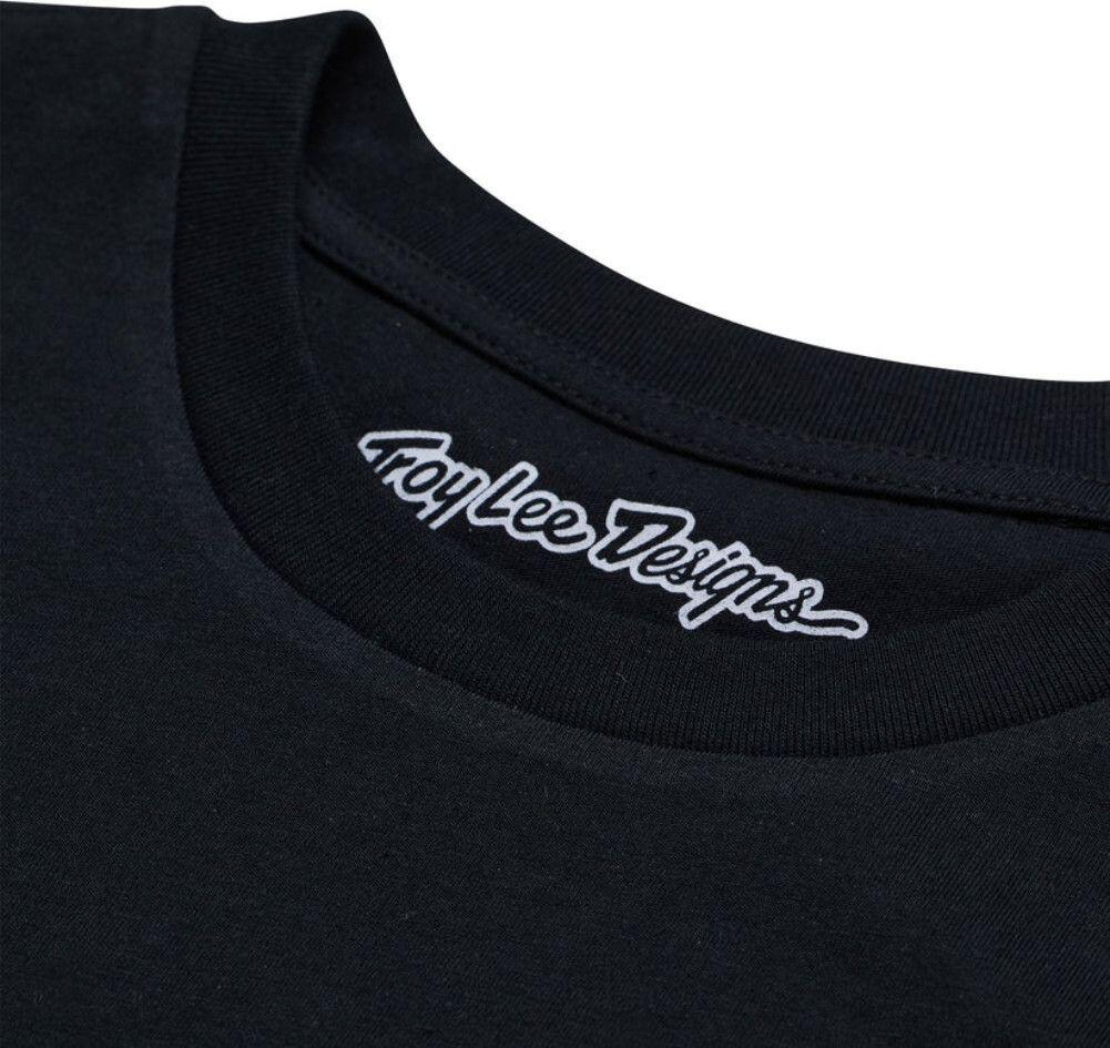 T-Shirt Manches Courtes Troy Lee Designs Smiley Noir 4/6