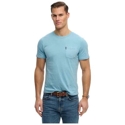 T-shirt met korte mouwen superdry model classic essential pocket tee voor mannen