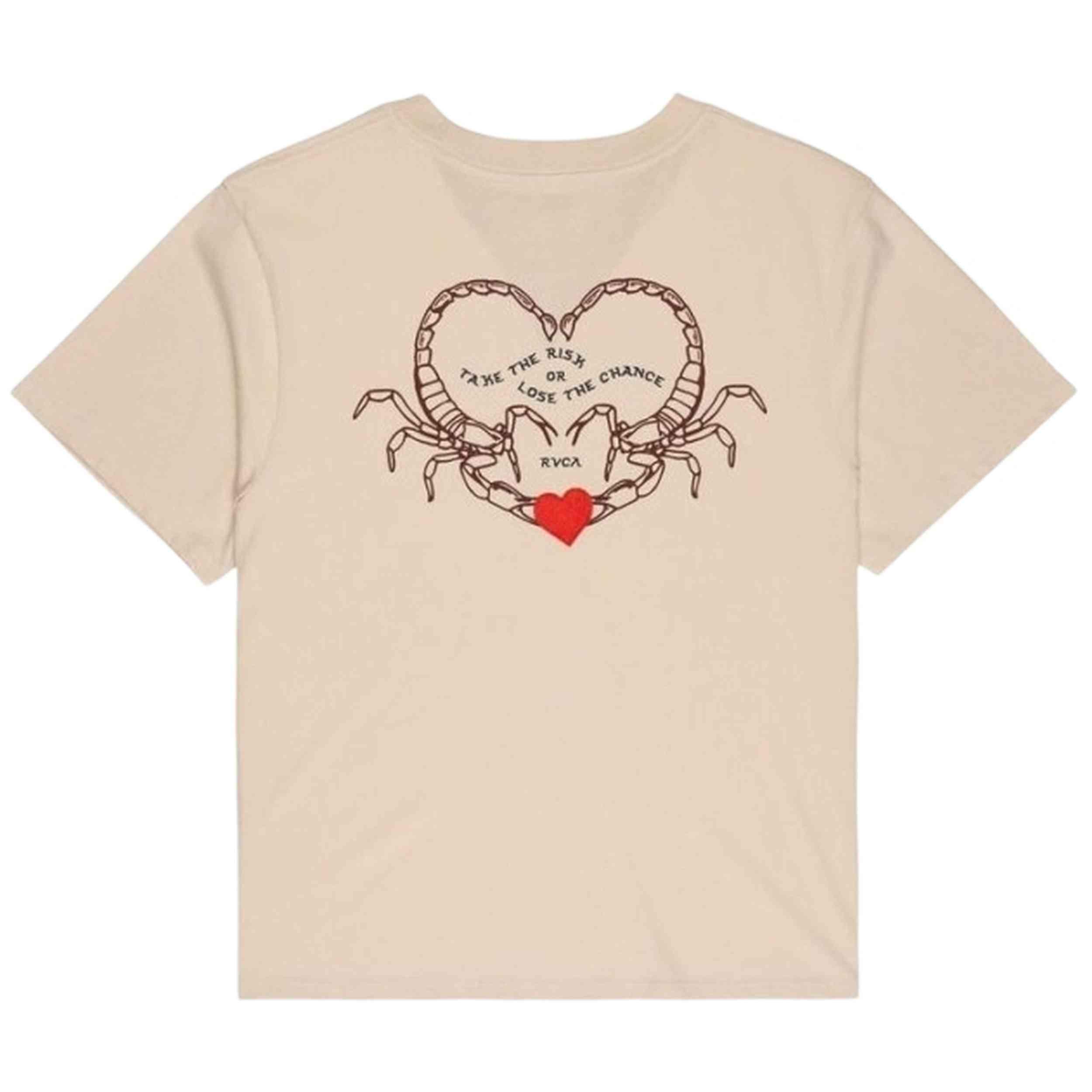 T-shirt Rvca modèle EVJZT00177-CER pour femmes 2/4
