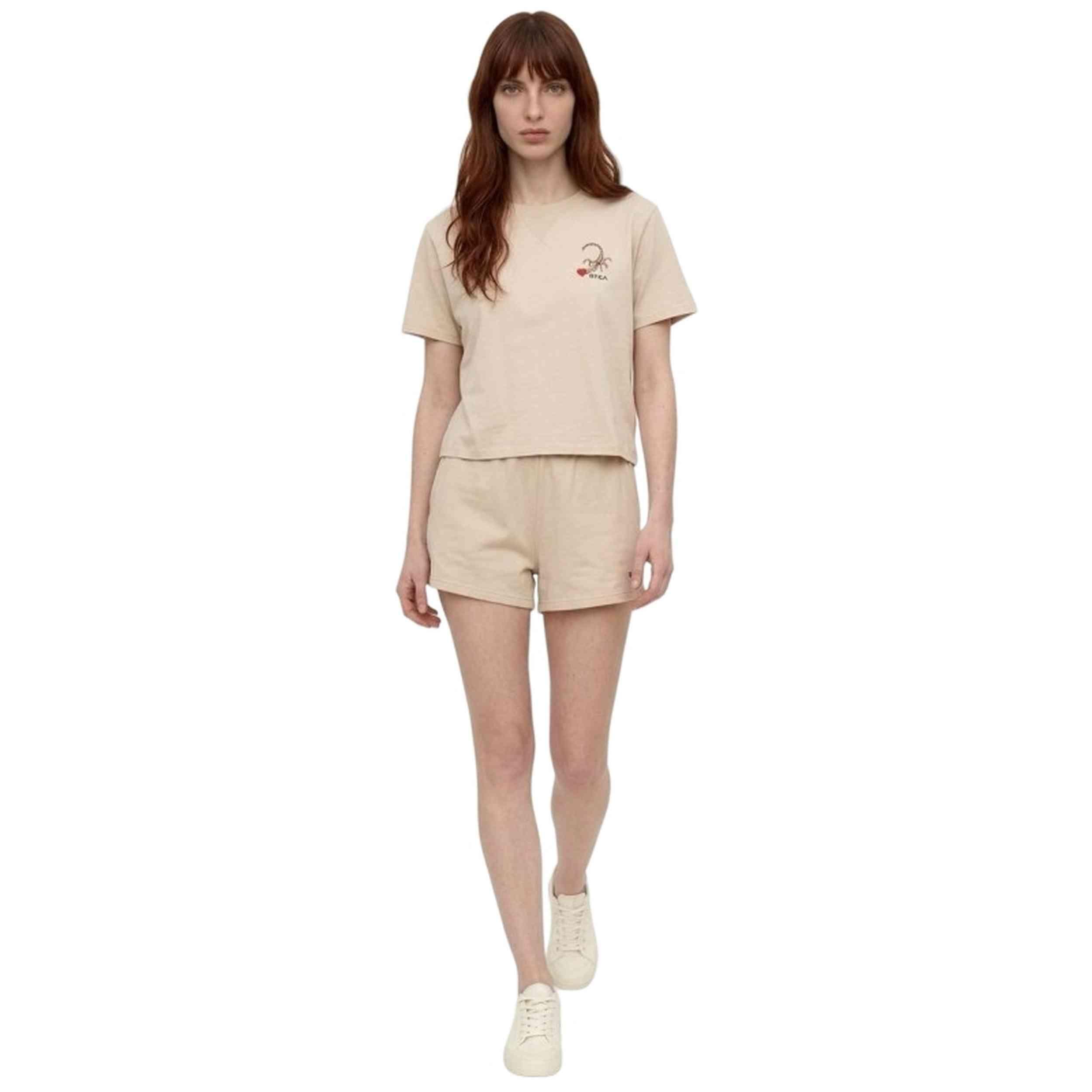 T-shirt Rvca modèle EVJZT00177-CER pour femmes 4/4