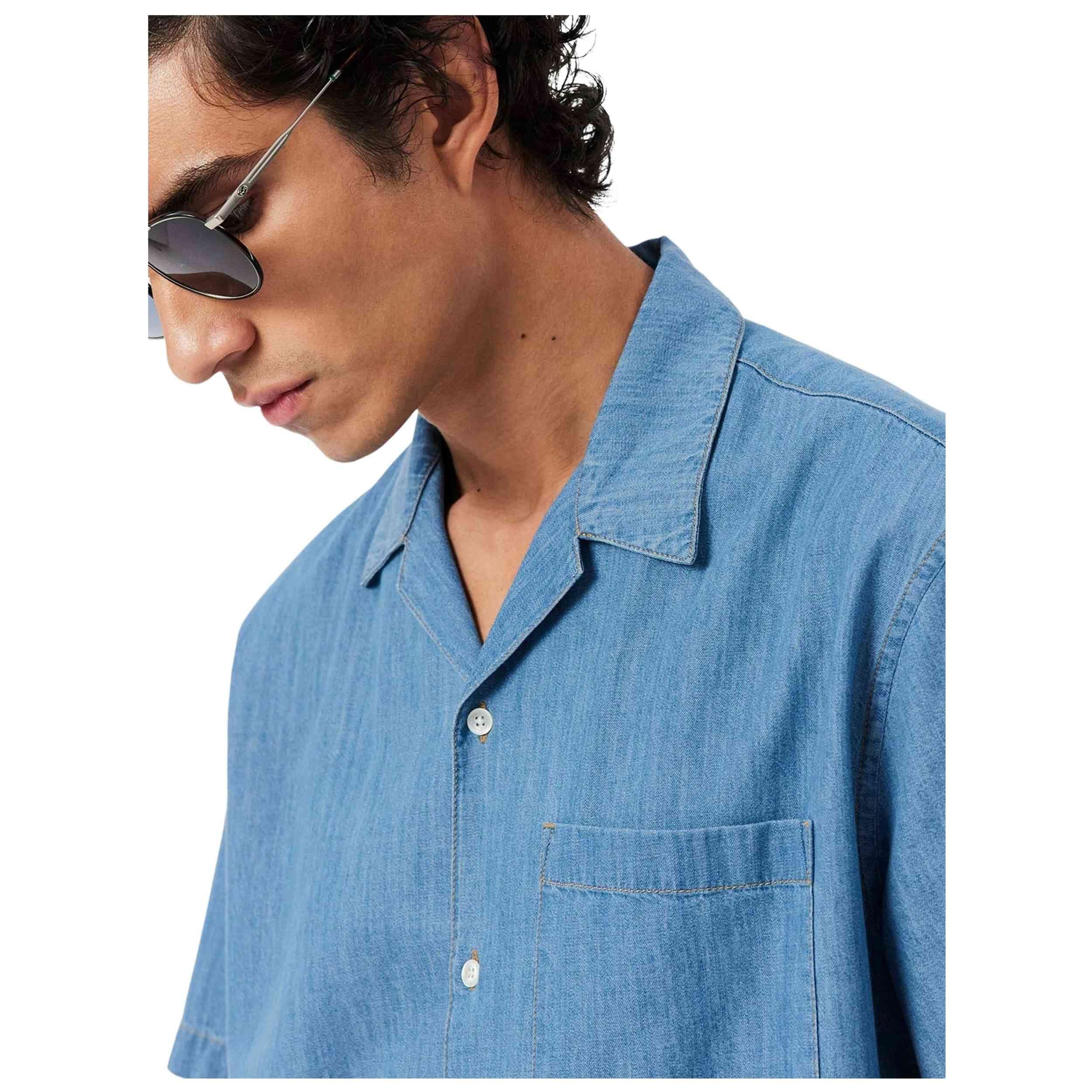 Camiseta de manga corta Lacoste modelo 124-15731023774040 para hombre 3/4