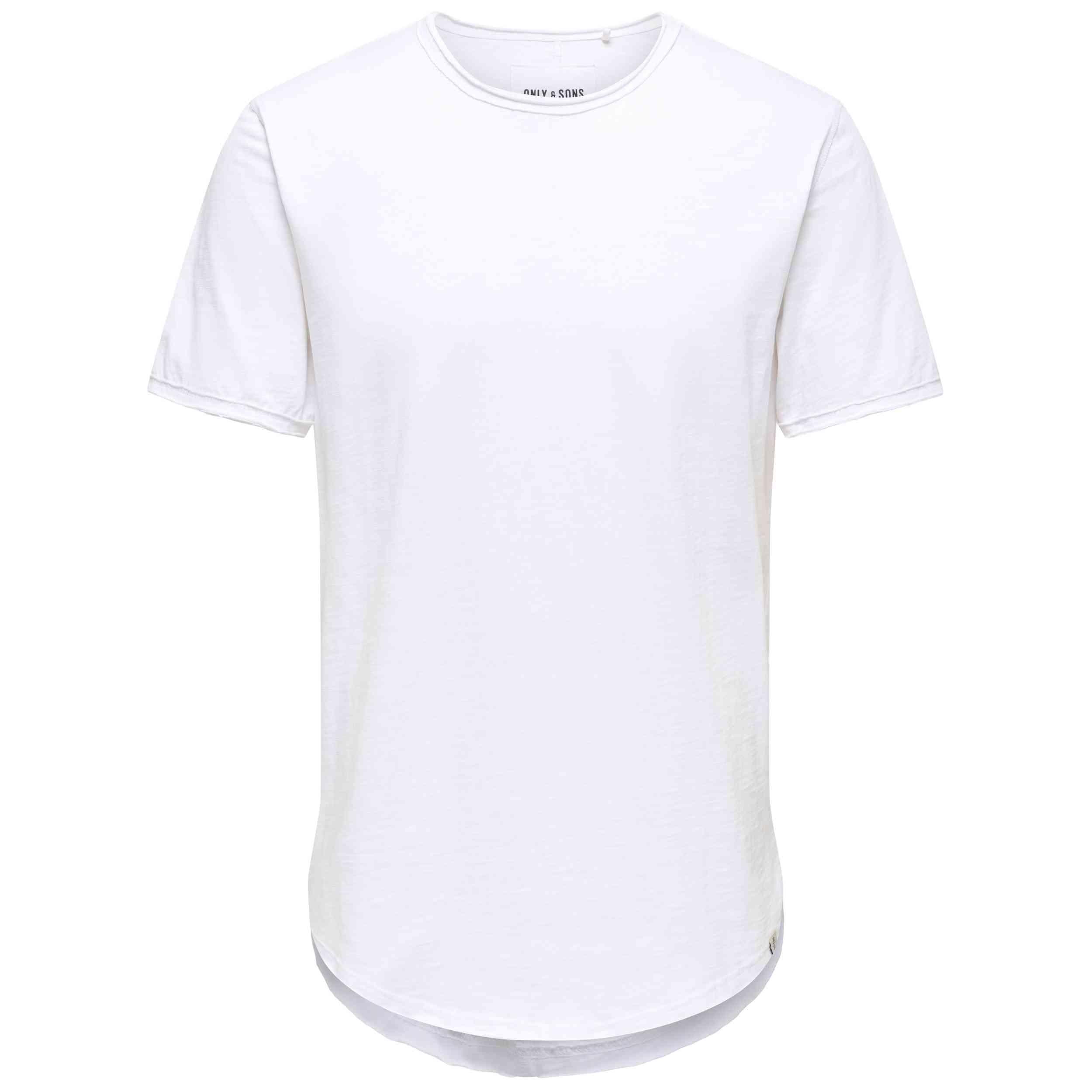 T-shirt met korte mouwen Only & sons model 22017822-white voor mannen 1/5