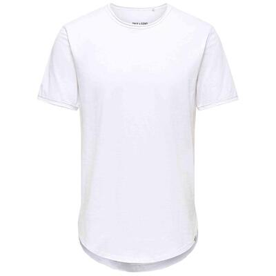 T-shirt met korte mouwen only & sons model 22017822-chinchilla voor mannen