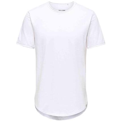 T-shirt met korte mouwen Only & sons model 22017822-white voor mannen