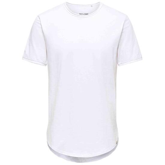 T-shirt met korte mouwen Only & sons model 22017822-white voor mannen