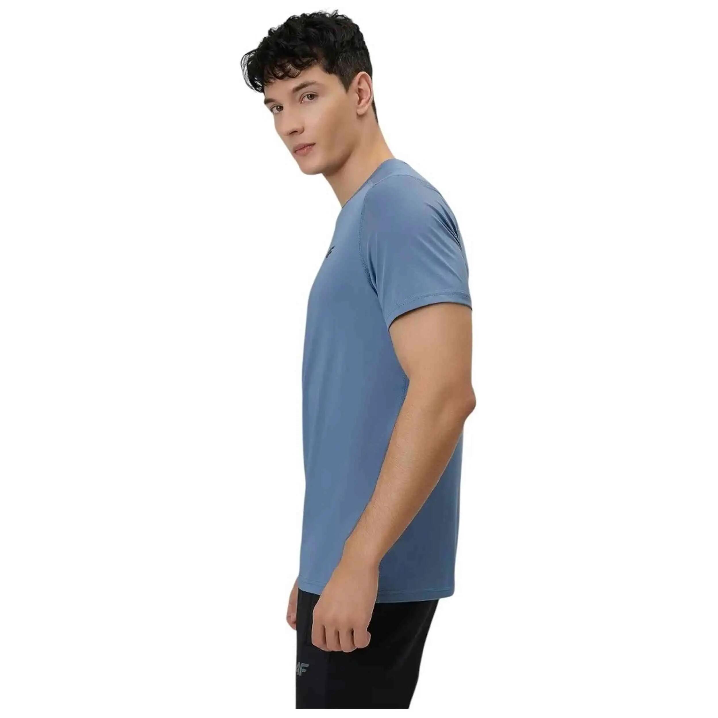 T-SHIRT MĘSKI 4F KOSZULKA TRENINGOWA SZYBKOSCHNĄCA 3/9
