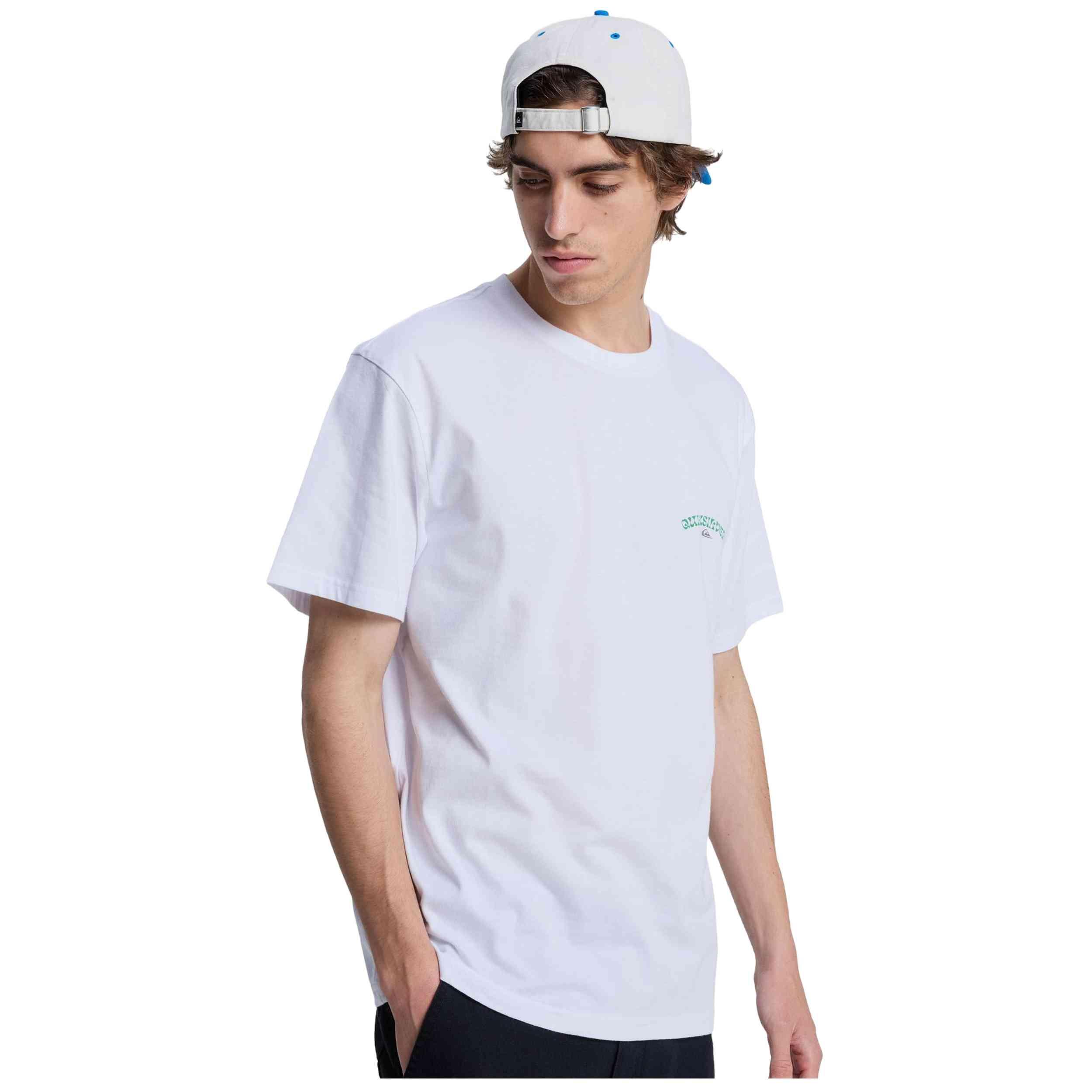 Maglia a maniche corte Quiksilver modello Tap In per uomini 4/5