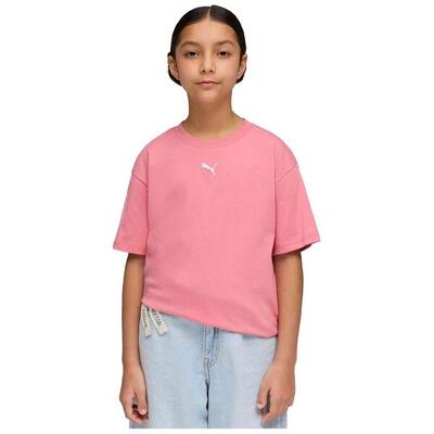 T-shirt met korte mouwen puma model ess centered cat log voor meisjes