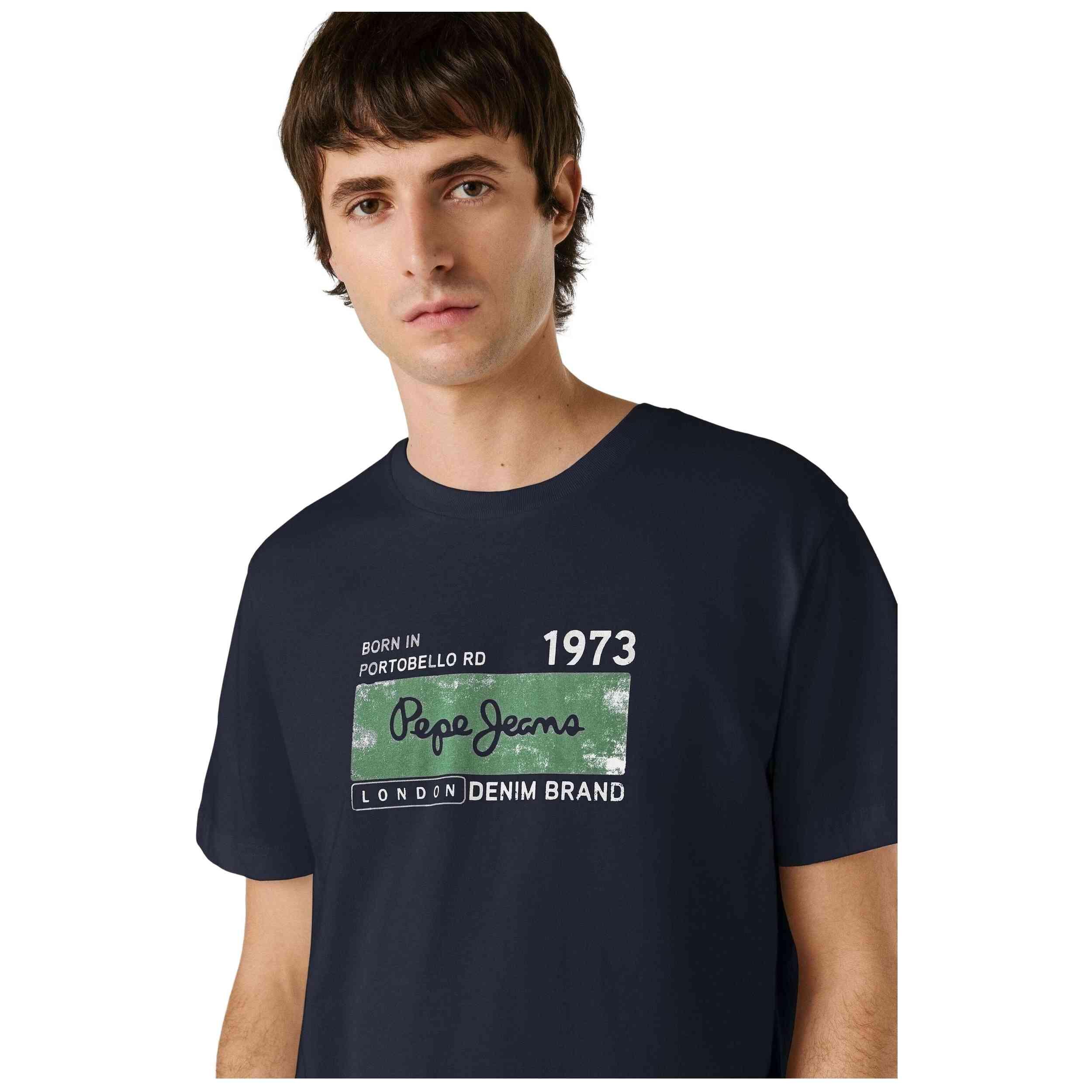 T-shirt Pepe jeans modèle Grayson pour homme 5/5