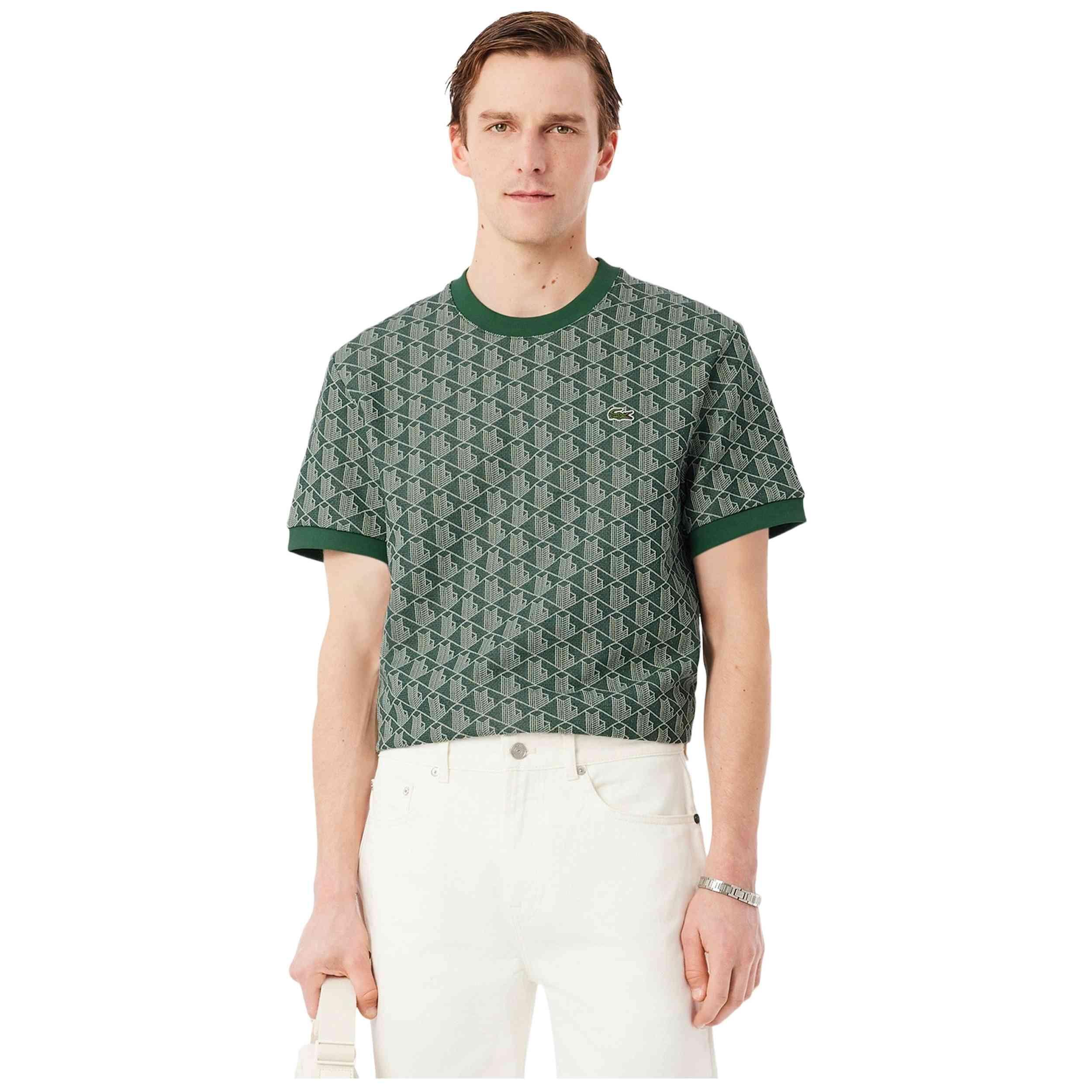 T-shirt Lacoste modèle CREWNECK T-SHIRT pour homme 1/4