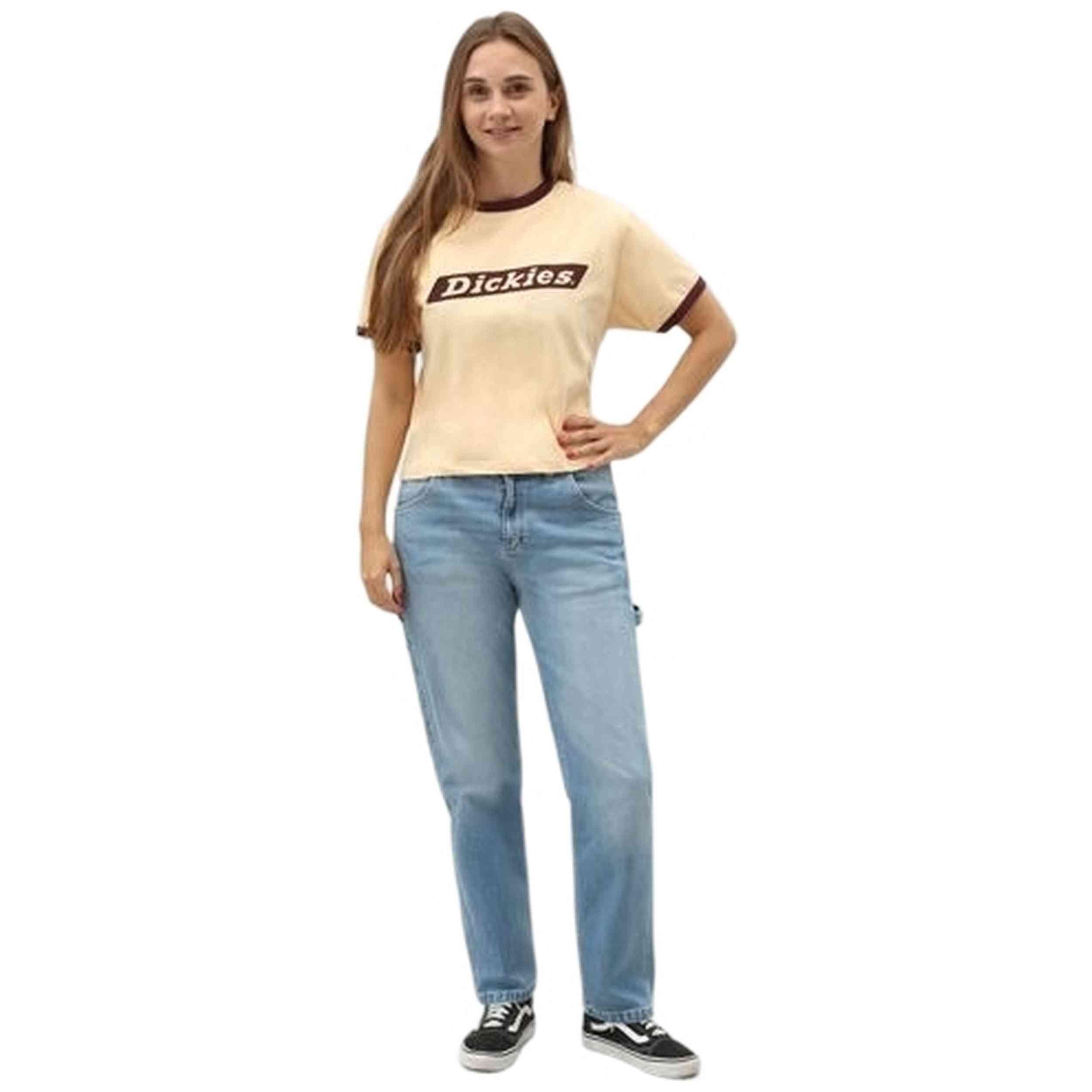 T-shirt Dickies modèle Hellier pour femmes 3/4