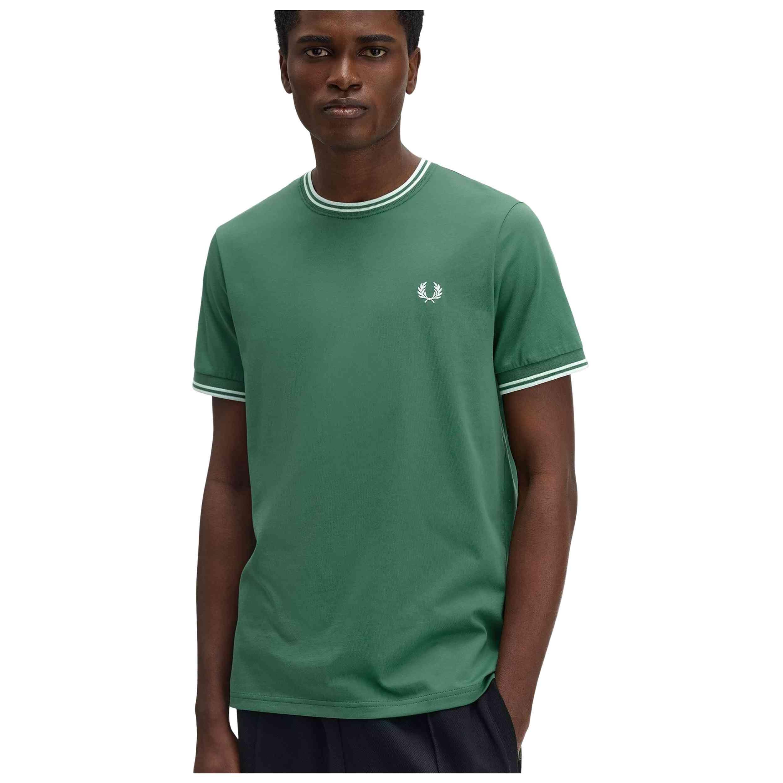 T-shirt Fred perry modèle 124-15259486781784 pour homme 3/5