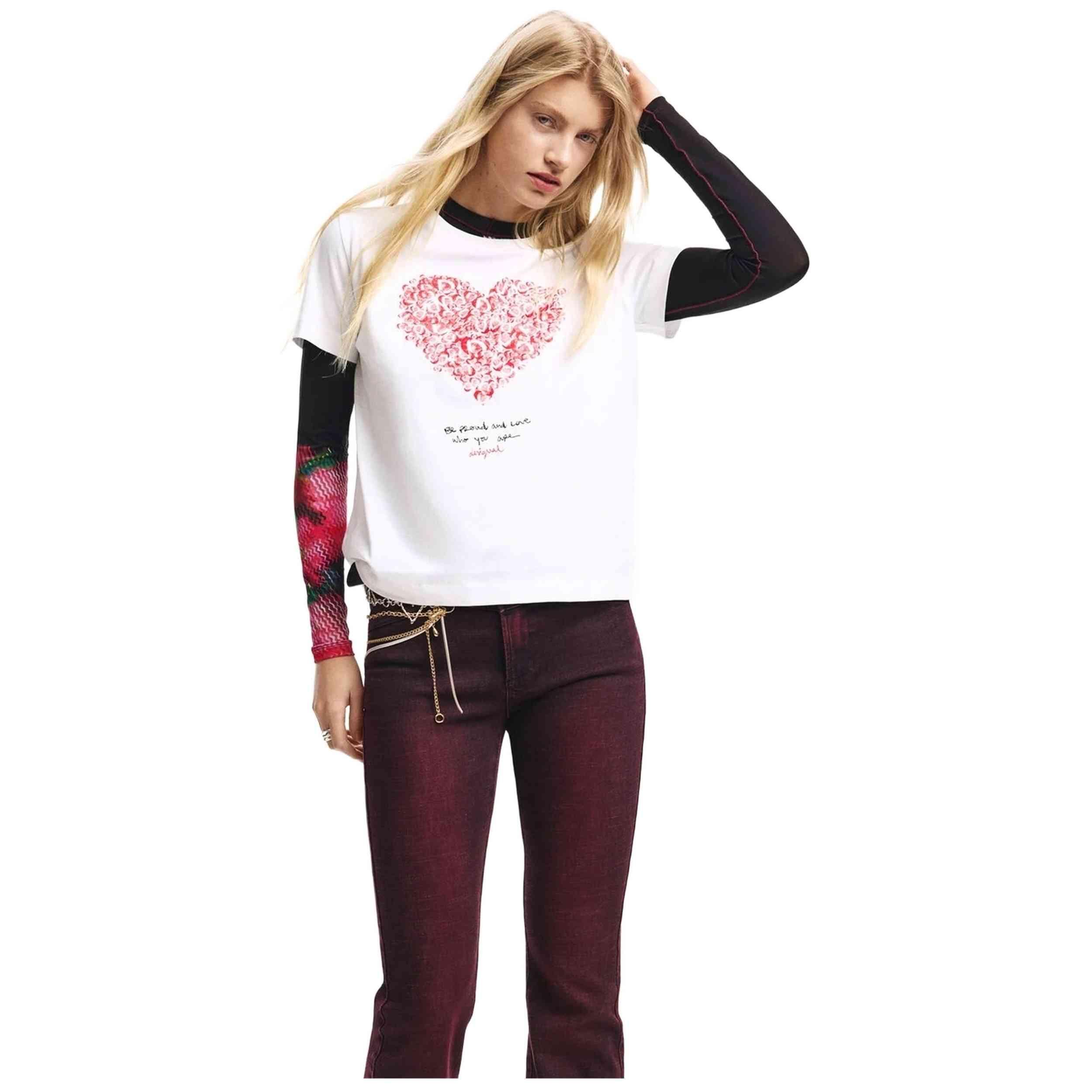 T-shirt Desigual modèle DESIG0303405 pour femmes 1/3