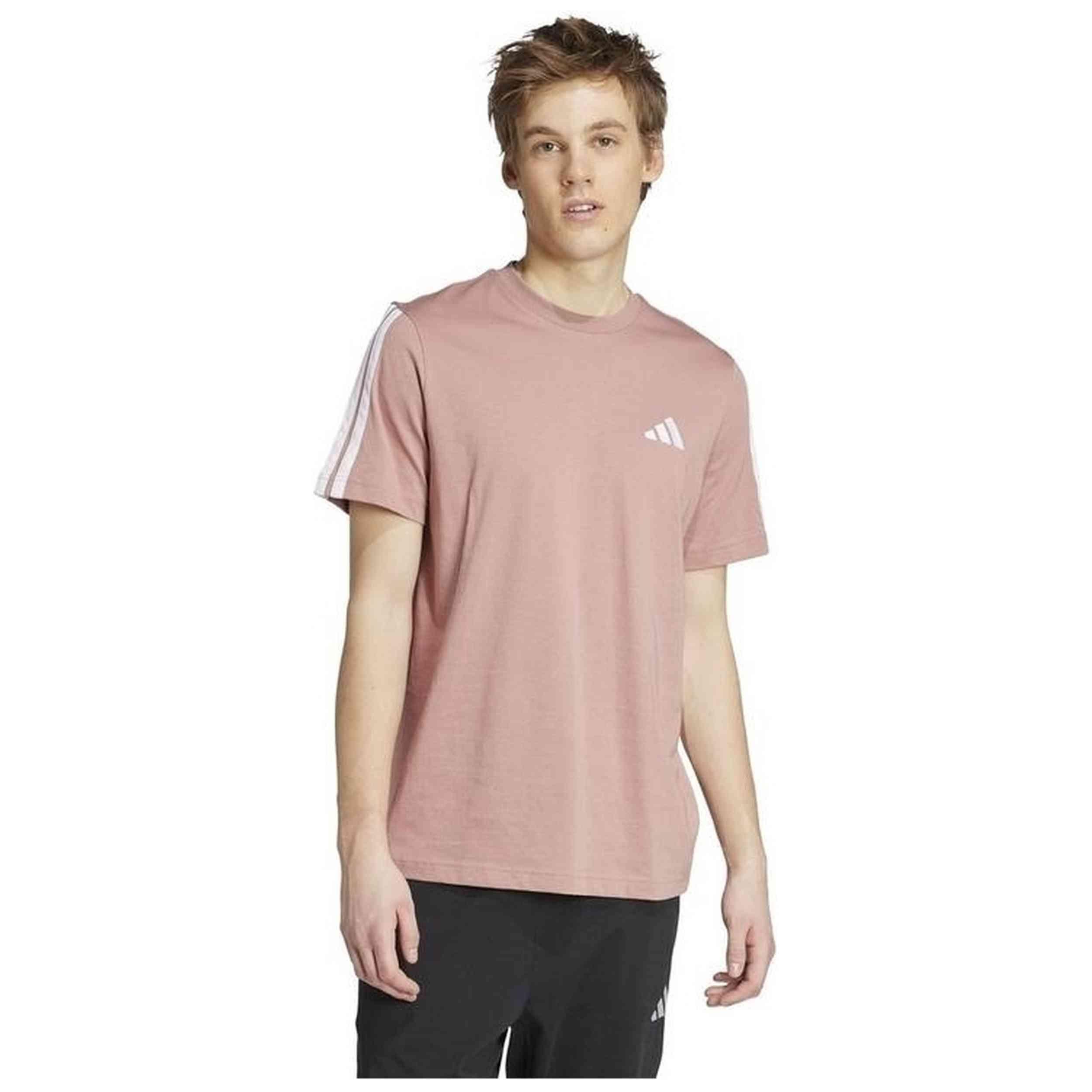 T-shirt met korte mouwen Adidas model E14081-BROWN voor jongens 2/3