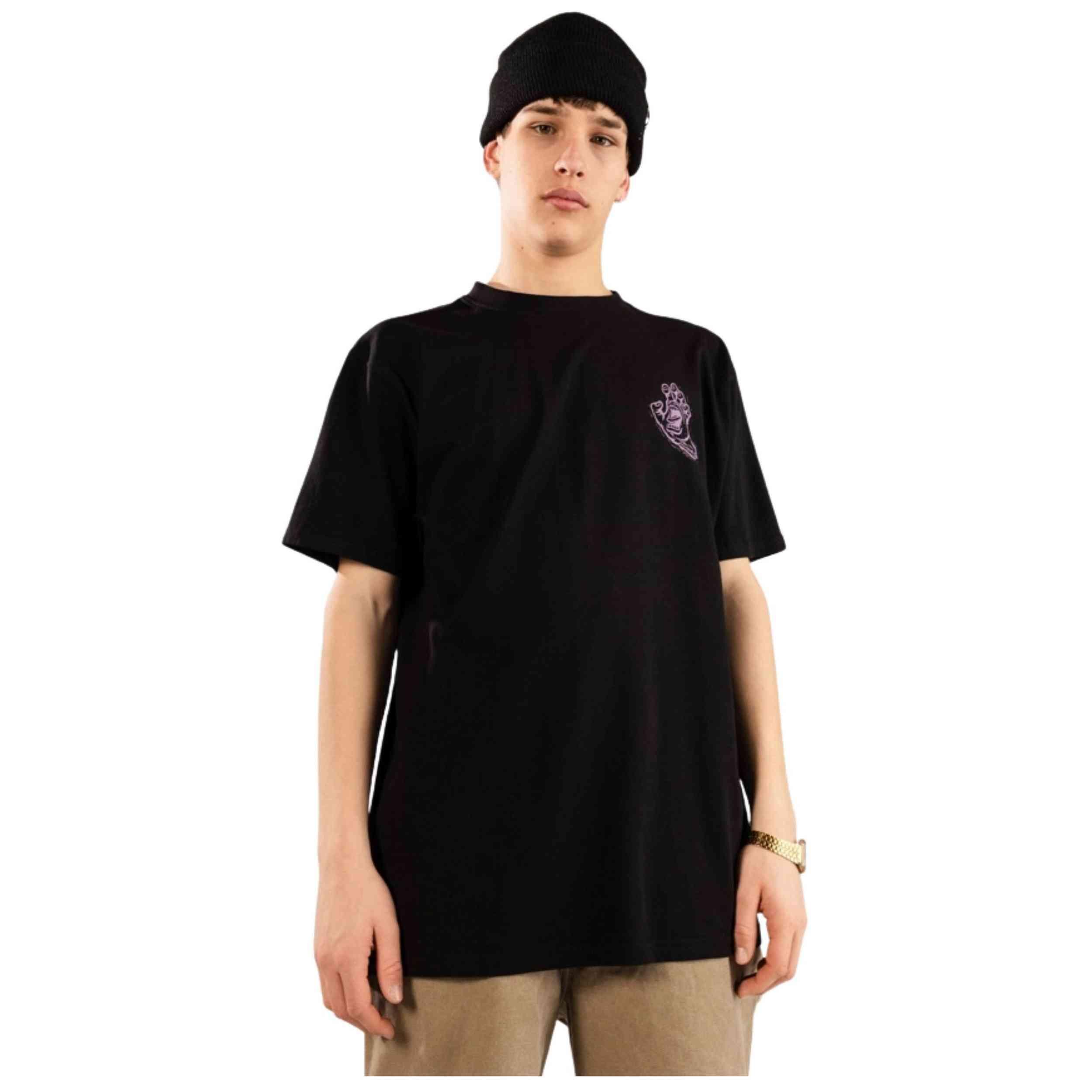 Maglia a maniche corte Santa cruz modello Screaming Hand T-Shirt per unisex 3/5