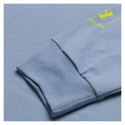 T-Shirt Manches Longues Troy Lee Designs Torched Bleu 7/7