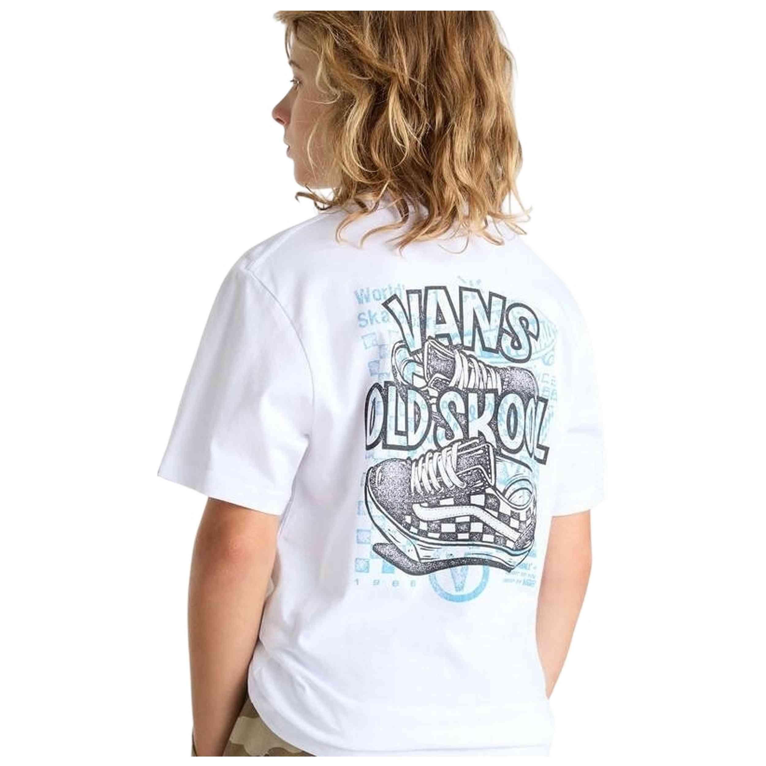 T-shirt Vans modèle Old Skool pour unisexe enfants 2/4