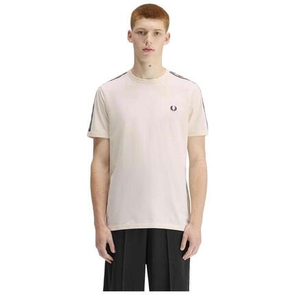 Kurzarmshirt Fred perry Modell Contrast Tape Ringer T-Shirt für männer