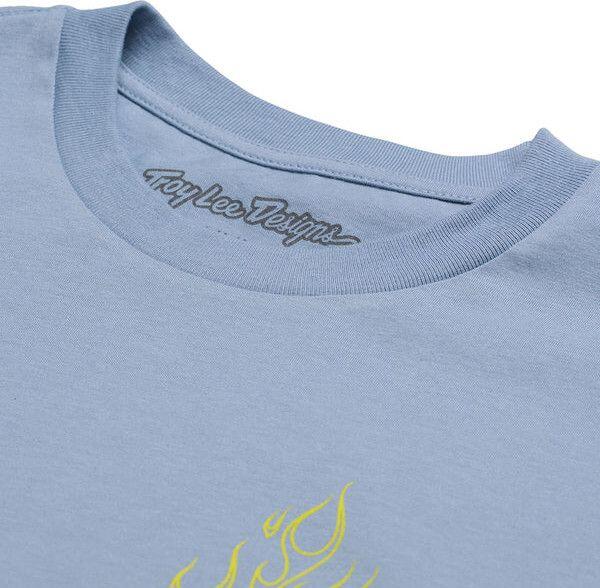 T-Shirt Manches Longues Troy Lee Designs Torched Bleu 4/7
