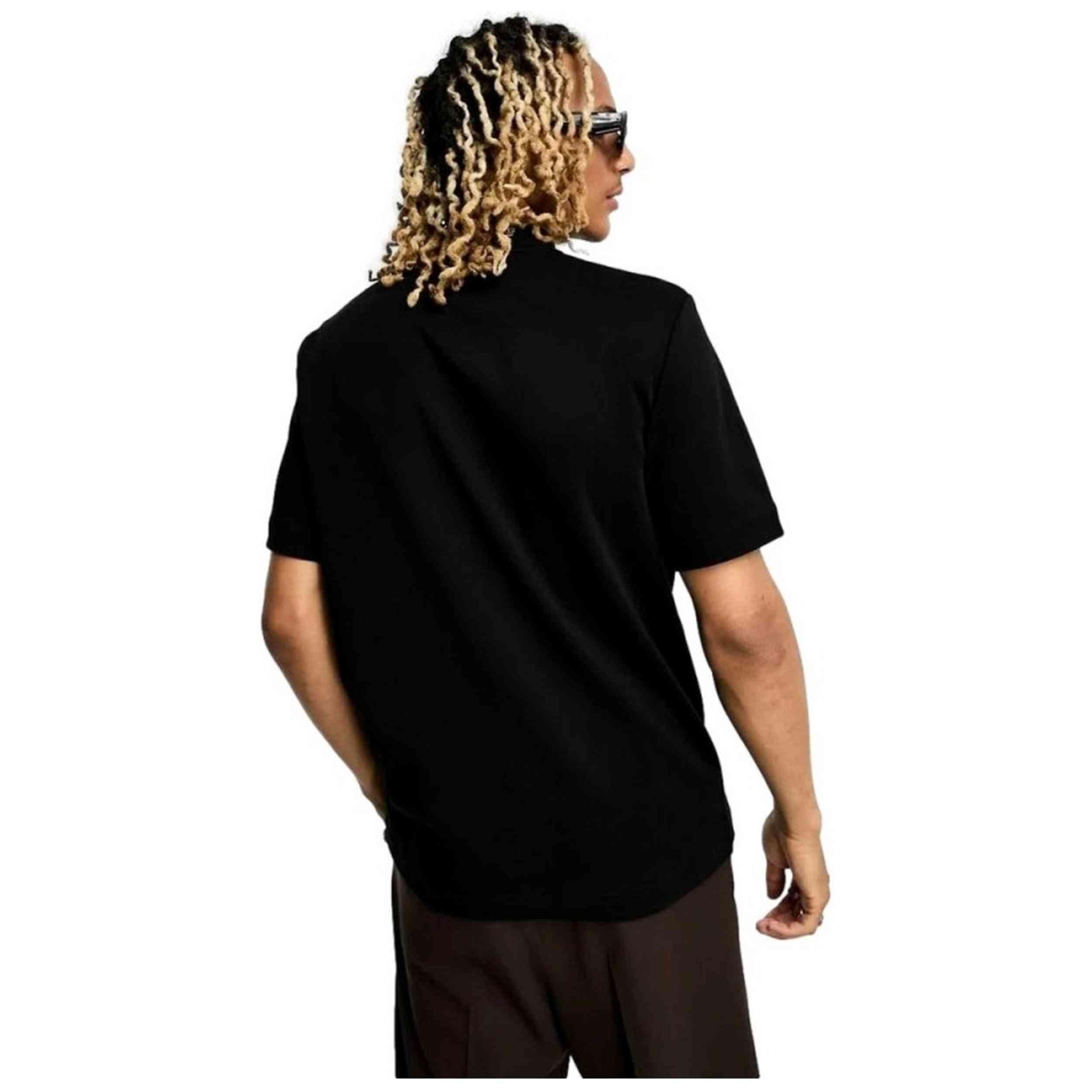 Kurzarmshirt Fred perry Modell Laurel Wreath High Neck Tee für männer 3/3