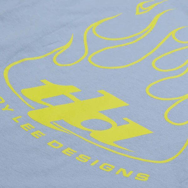 T-Shirt Manches Longues Troy Lee Designs Torched Bleu 6/7