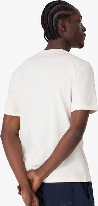 Maglietta Rapha in cotone a manica corta Bianco/Beige 3/5